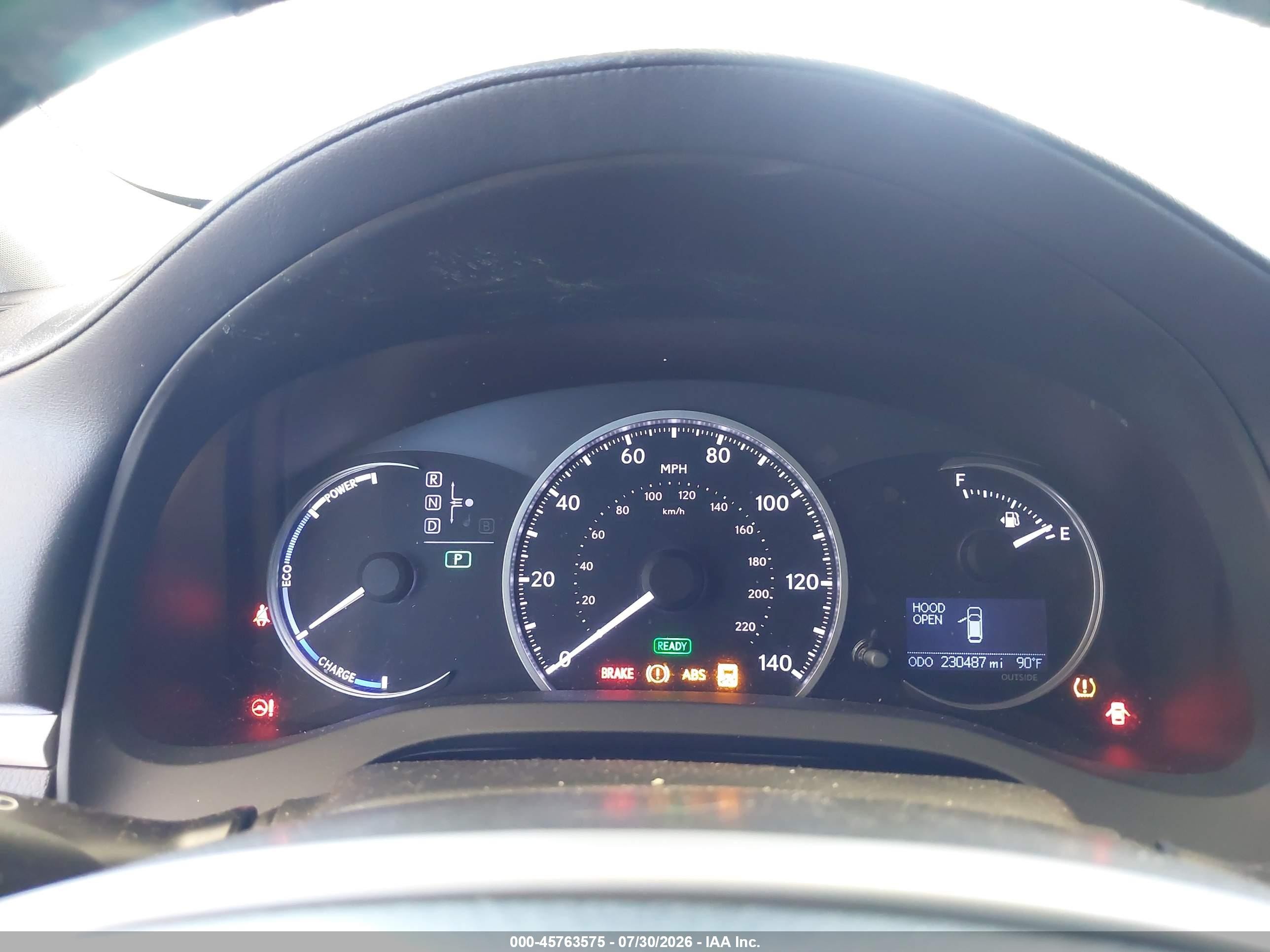 2011 Lexus Ct 200h Premium Brown vin: JTHKD5BH7B2003707
