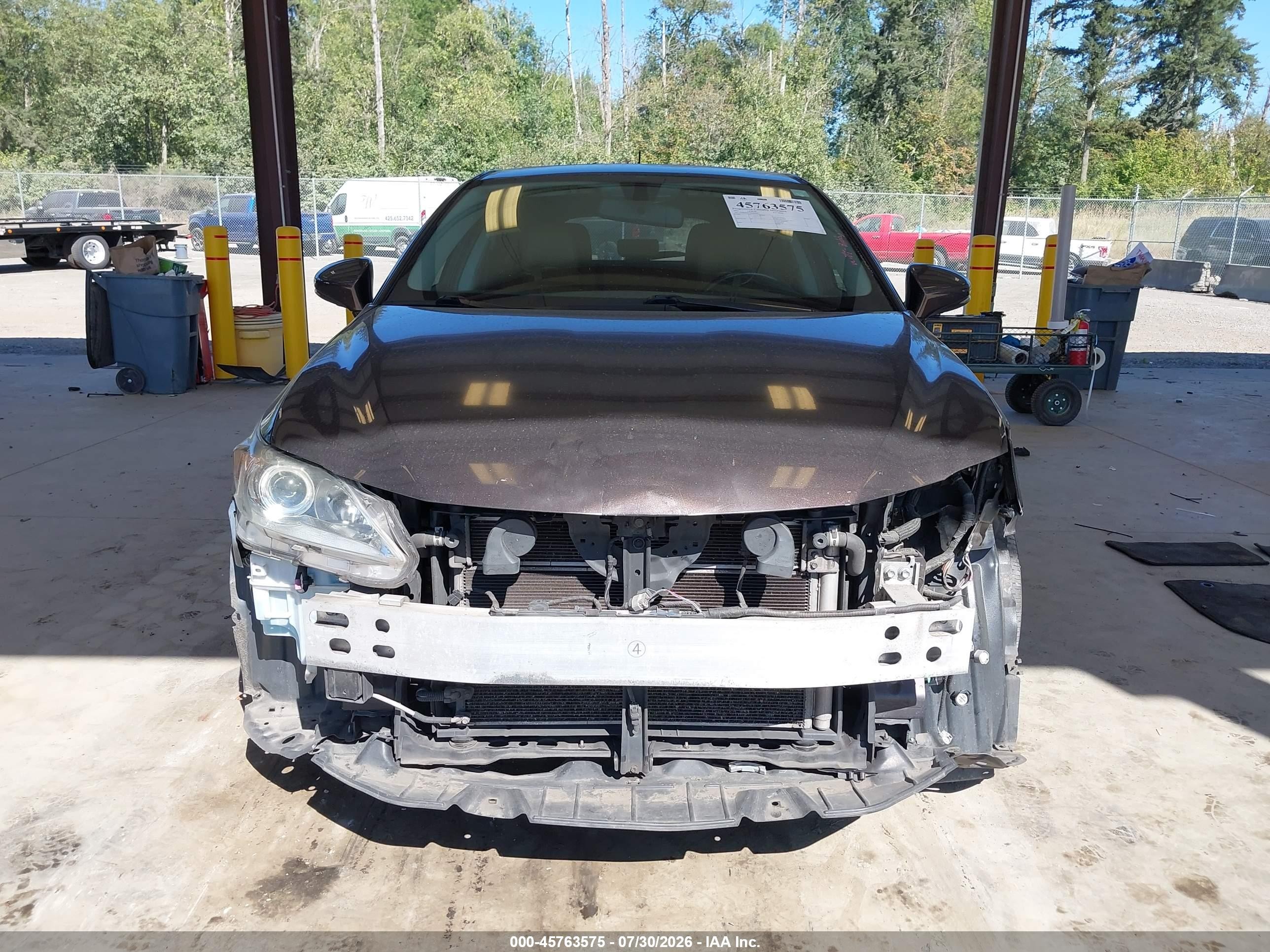 2011 Lexus Ct 200h Premium Brown vin: JTHKD5BH7B2003707