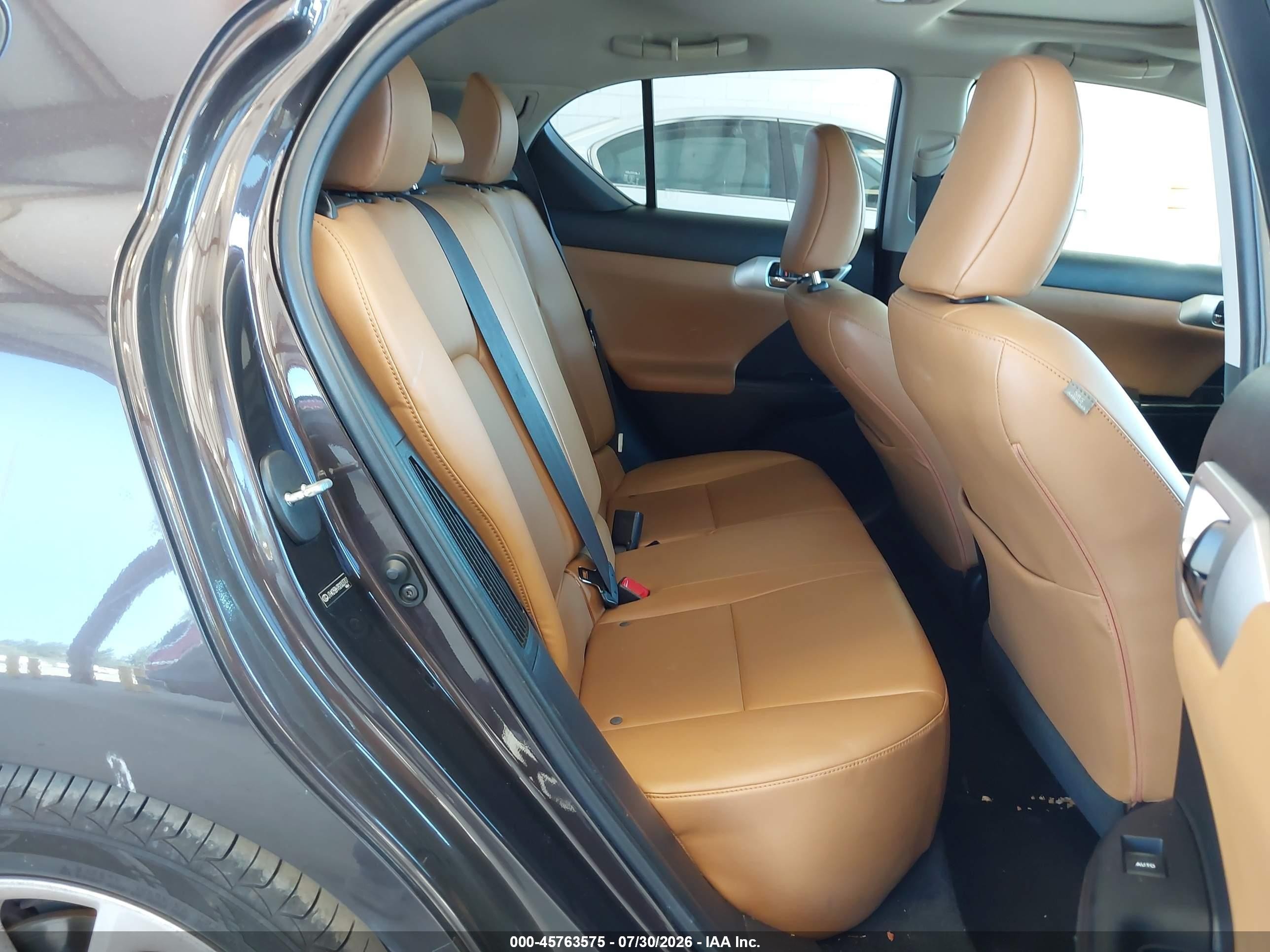 2011 Lexus Ct 200h Premium Brown vin: JTHKD5BH7B2003707