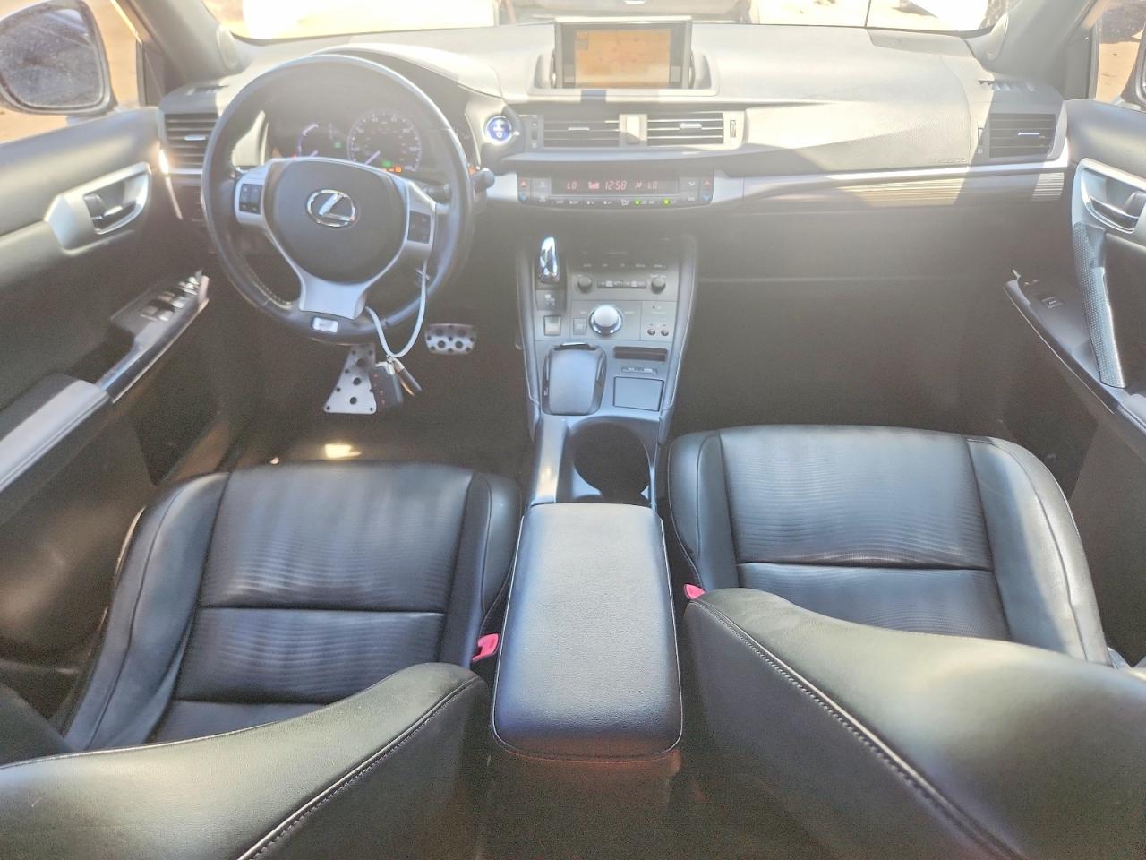 2012 Lexus Ct 200h Premium Silver vin: JTHKD5BH7C2074889