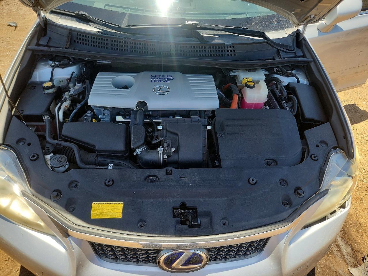 2012 Lexus Ct 200h Premium Silver vin: JTHKD5BH7C2074889