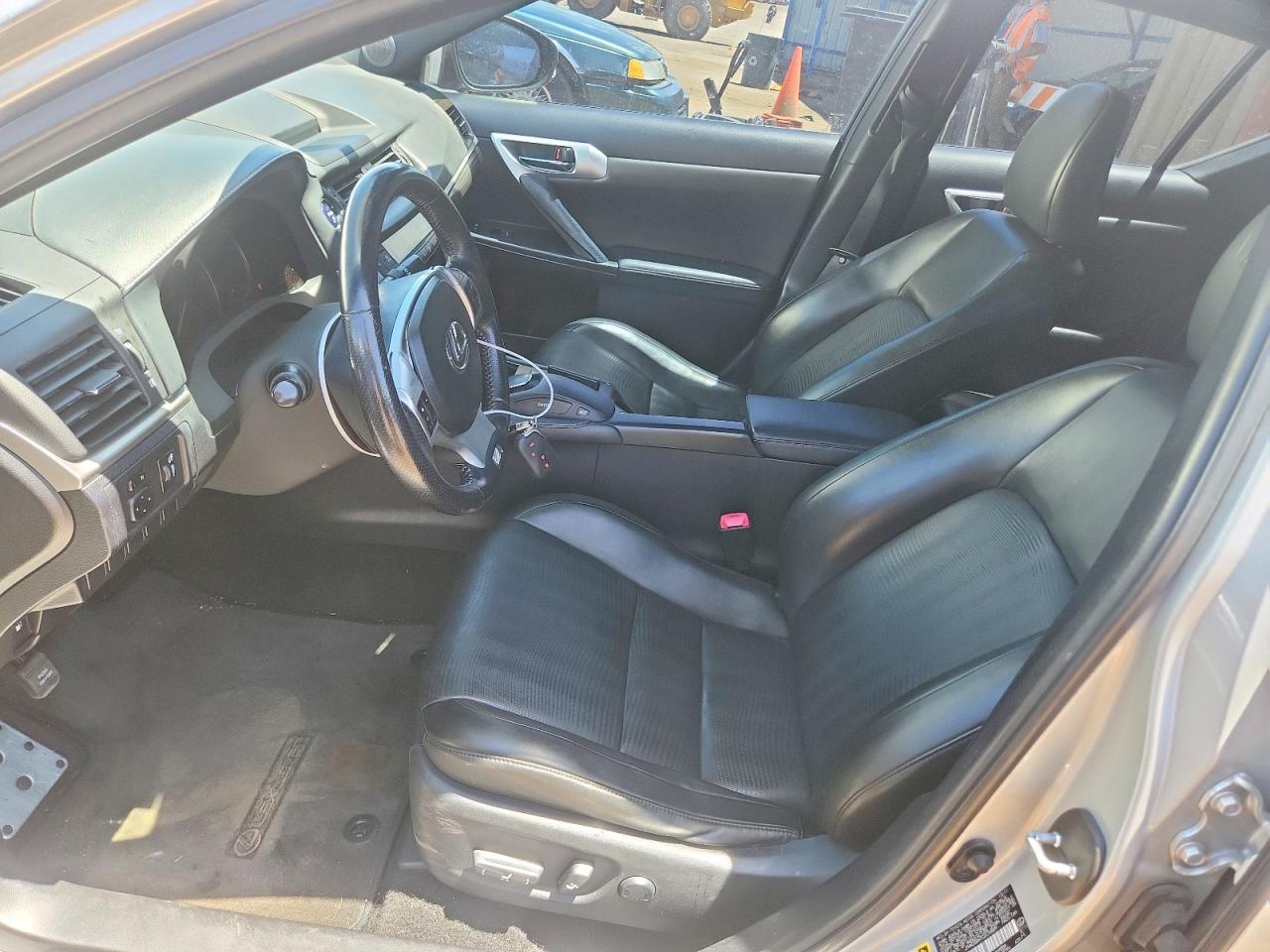 2012 Lexus Ct 200h Premium Silver vin: JTHKD5BH7C2074889