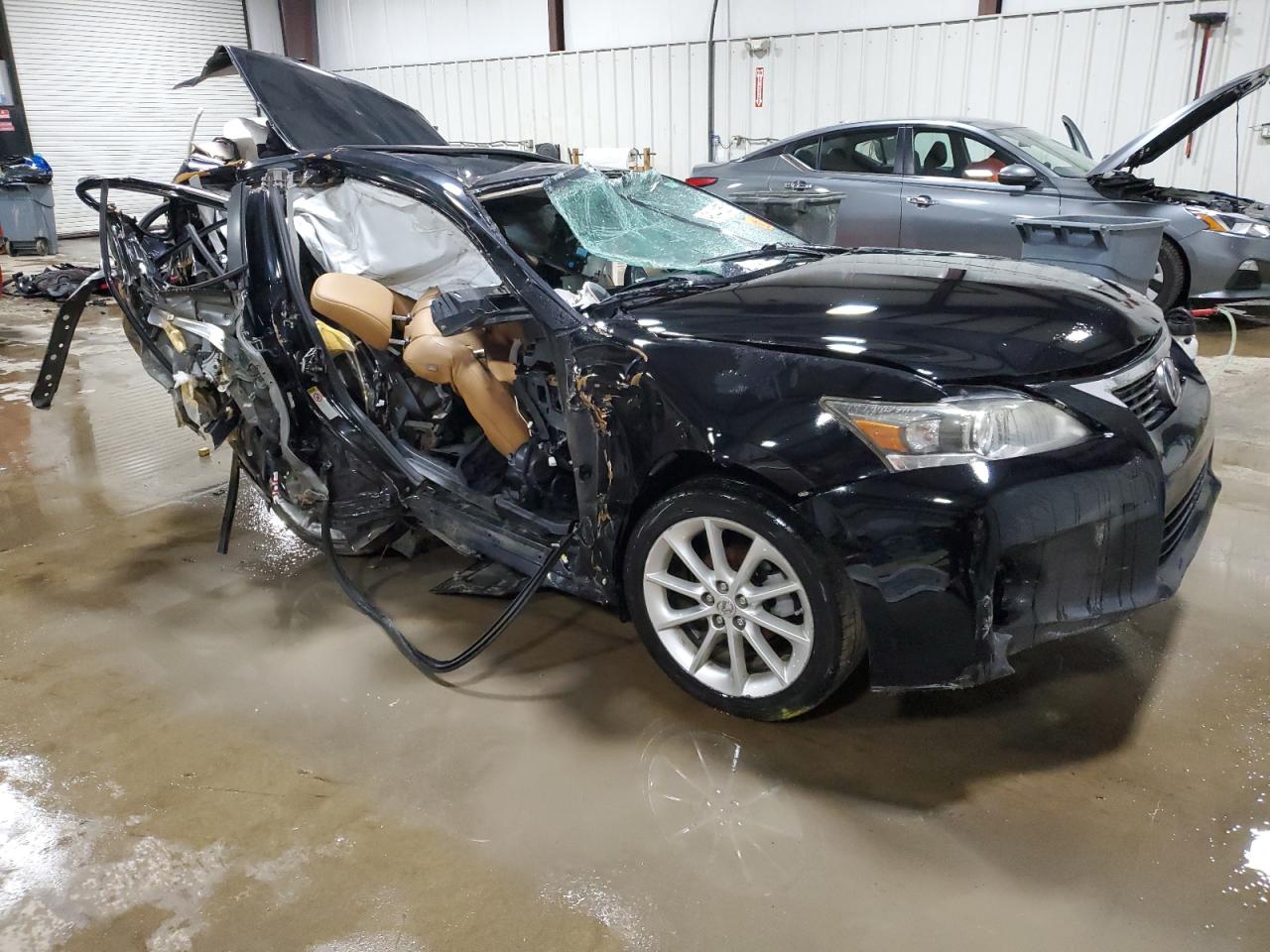 2012 Lexus Ct 200 Черный vin: JTHKD5BH7C2077193
