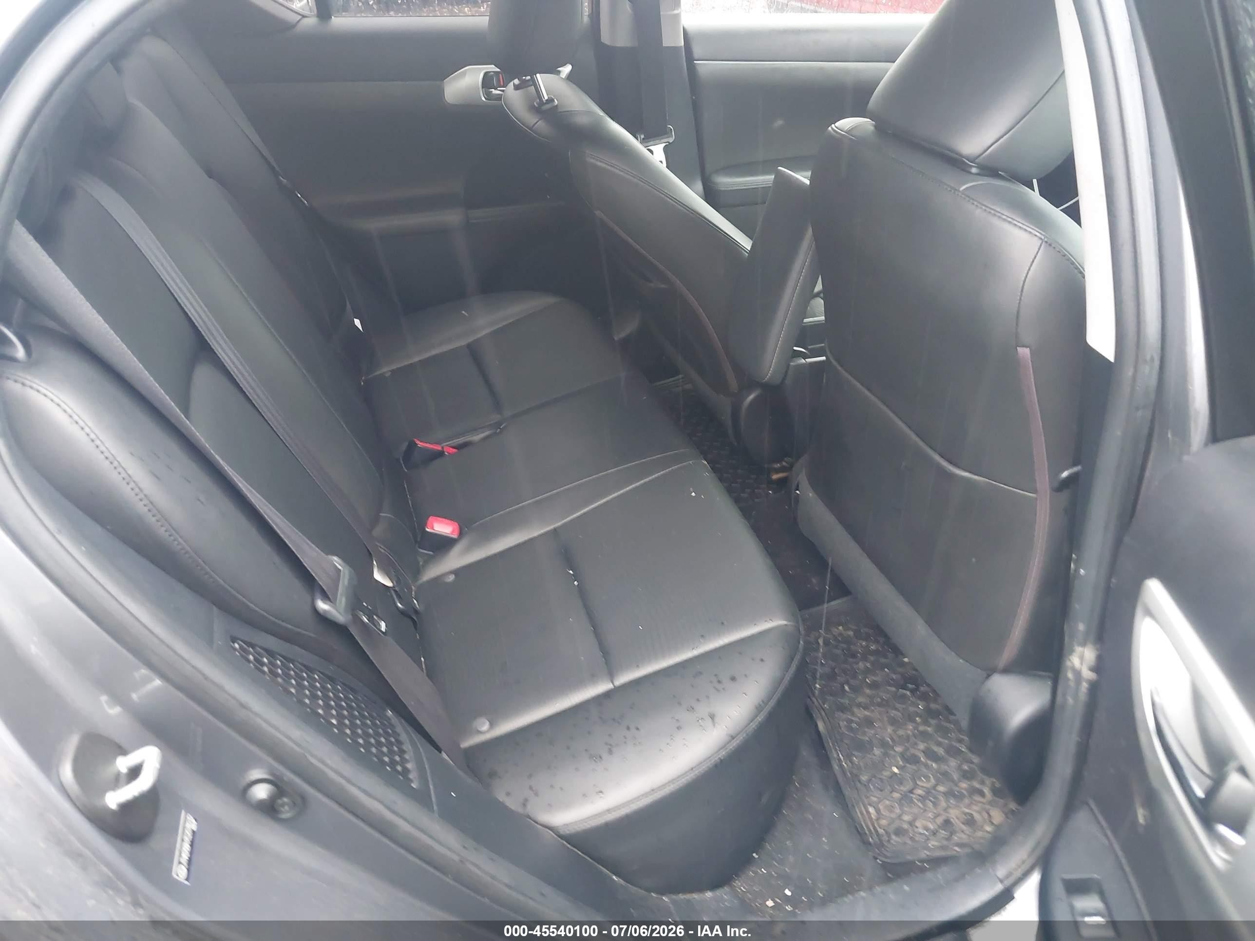 2012 Lexus Ct 200h Premium Gray vin: JTHKD5BH7C2078232