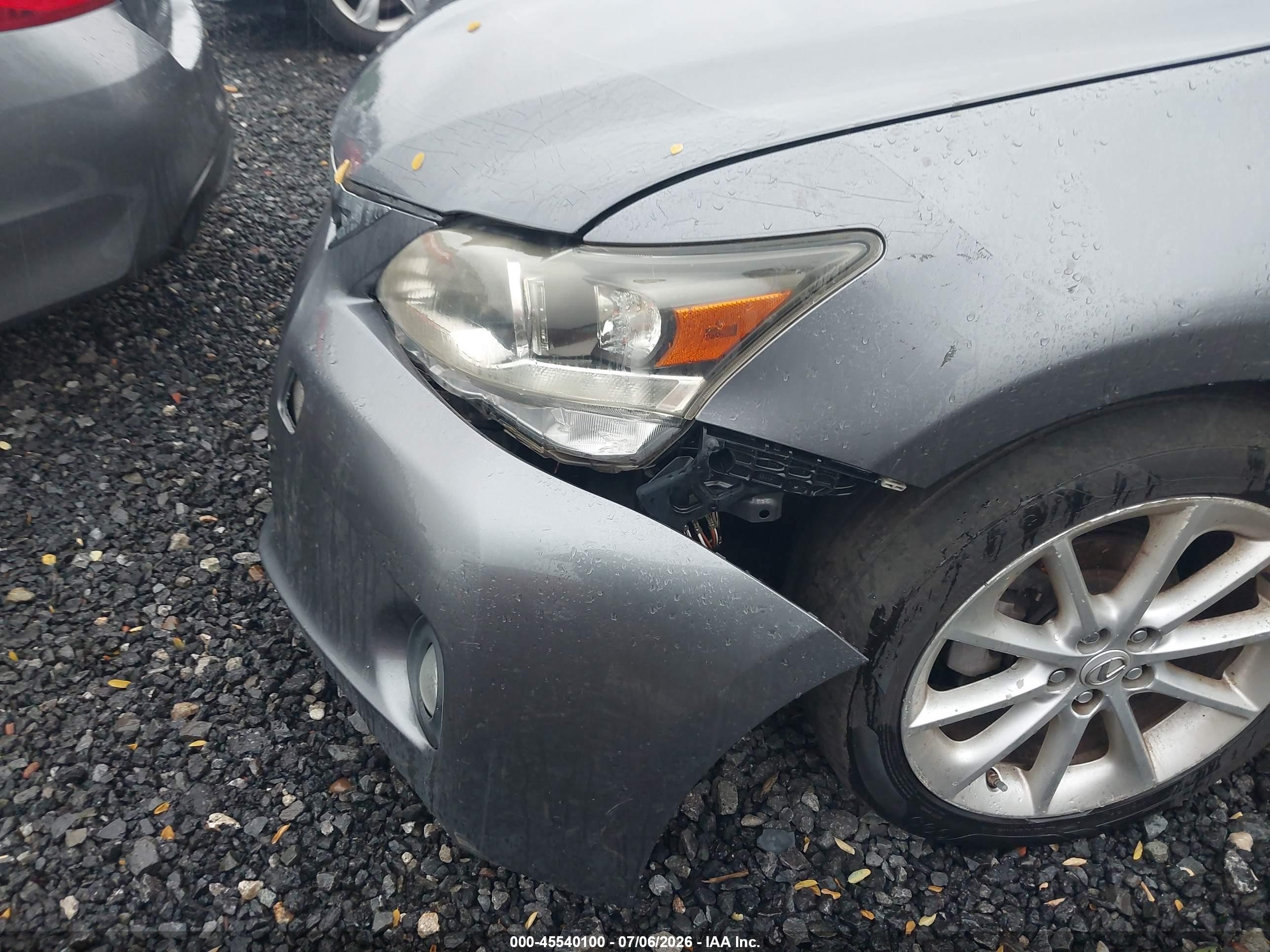 2012 Lexus Ct 200h Premium Gray vin: JTHKD5BH7C2078232