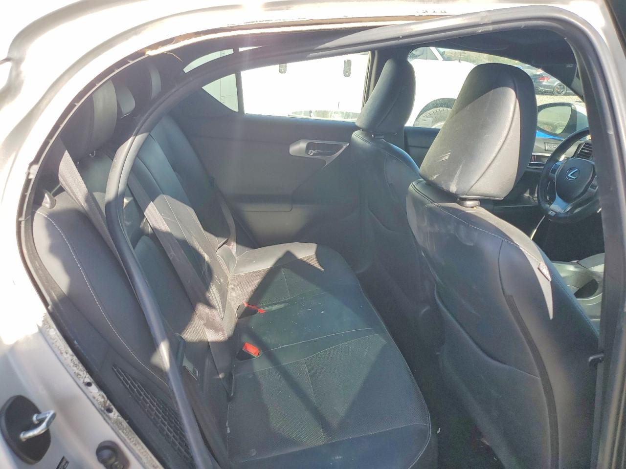 2012 Lexus Ct 200 Gray vin: JTHKD5BH7C2079493