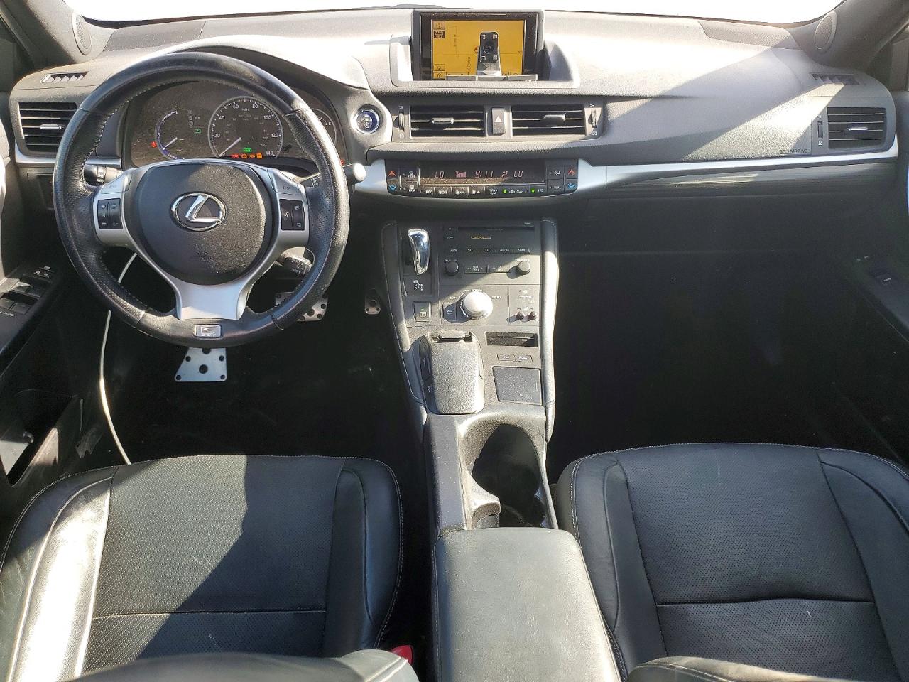 2012 Lexus Ct 200 Gray vin: JTHKD5BH7C2079493