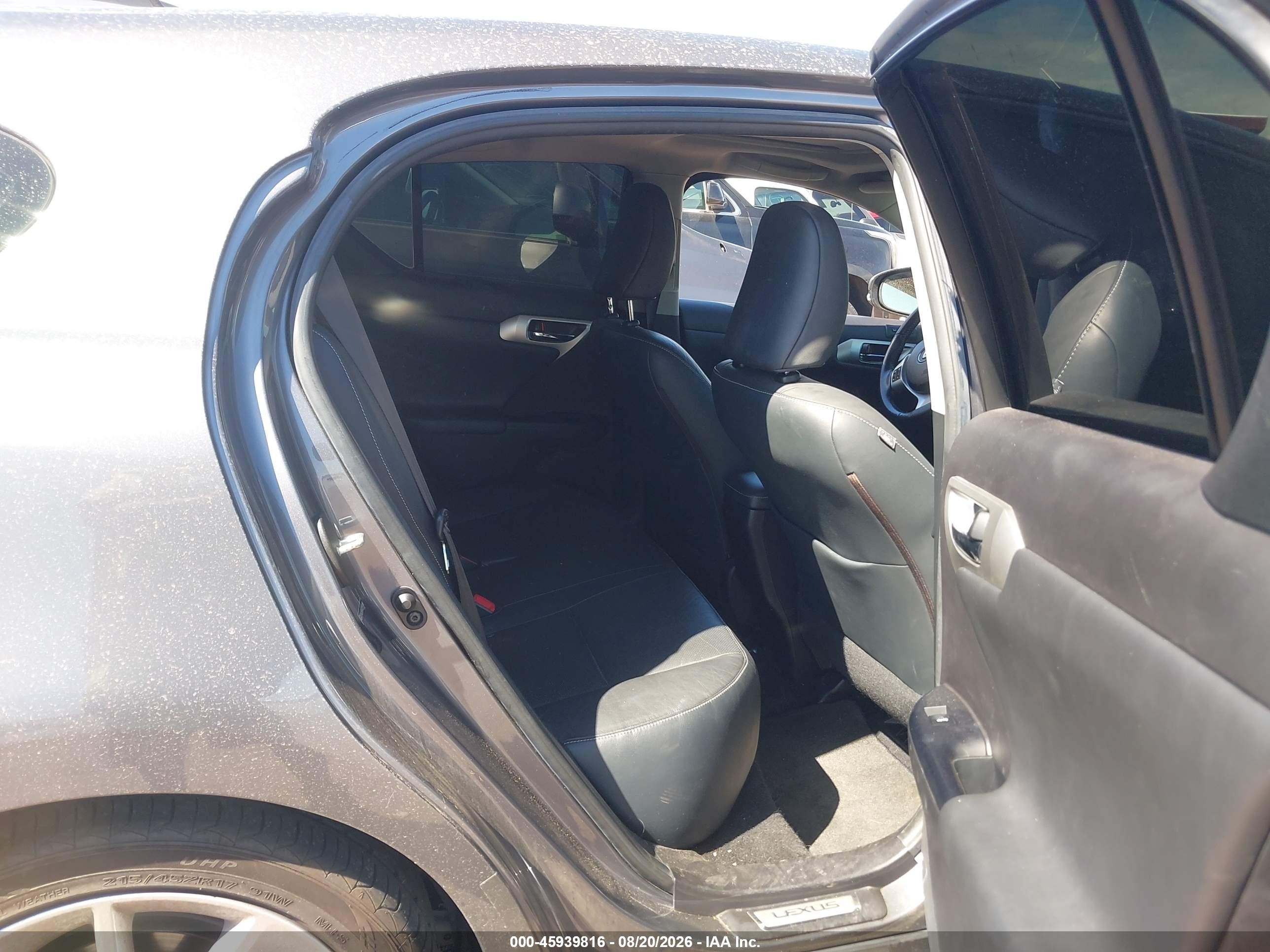 2012 Lexus Ct 200h Premium Серый vin: JTHKD5BH7C2081888