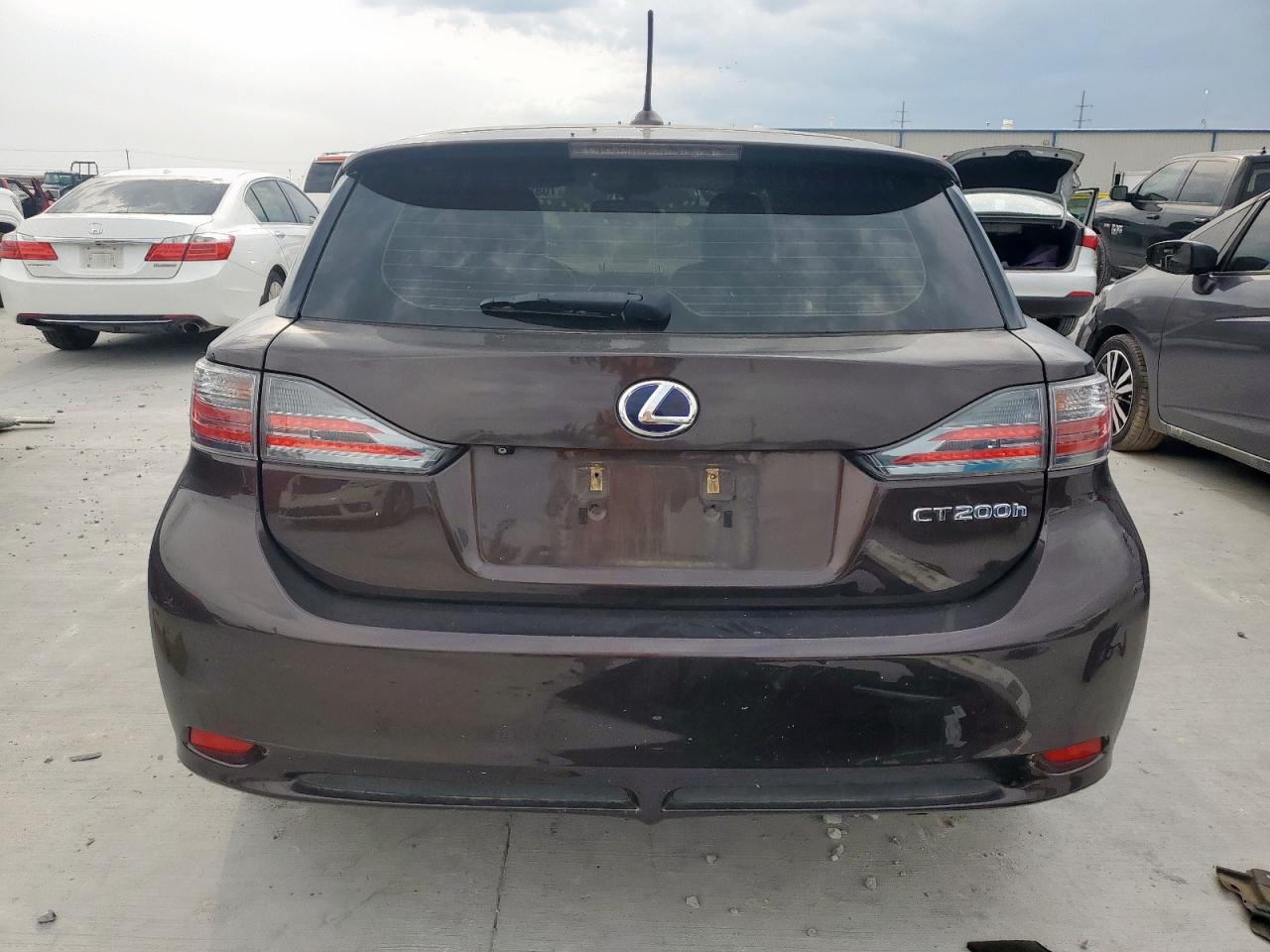 2012 Lexus Ct 200 Brown vin: JTHKD5BH7C2090090