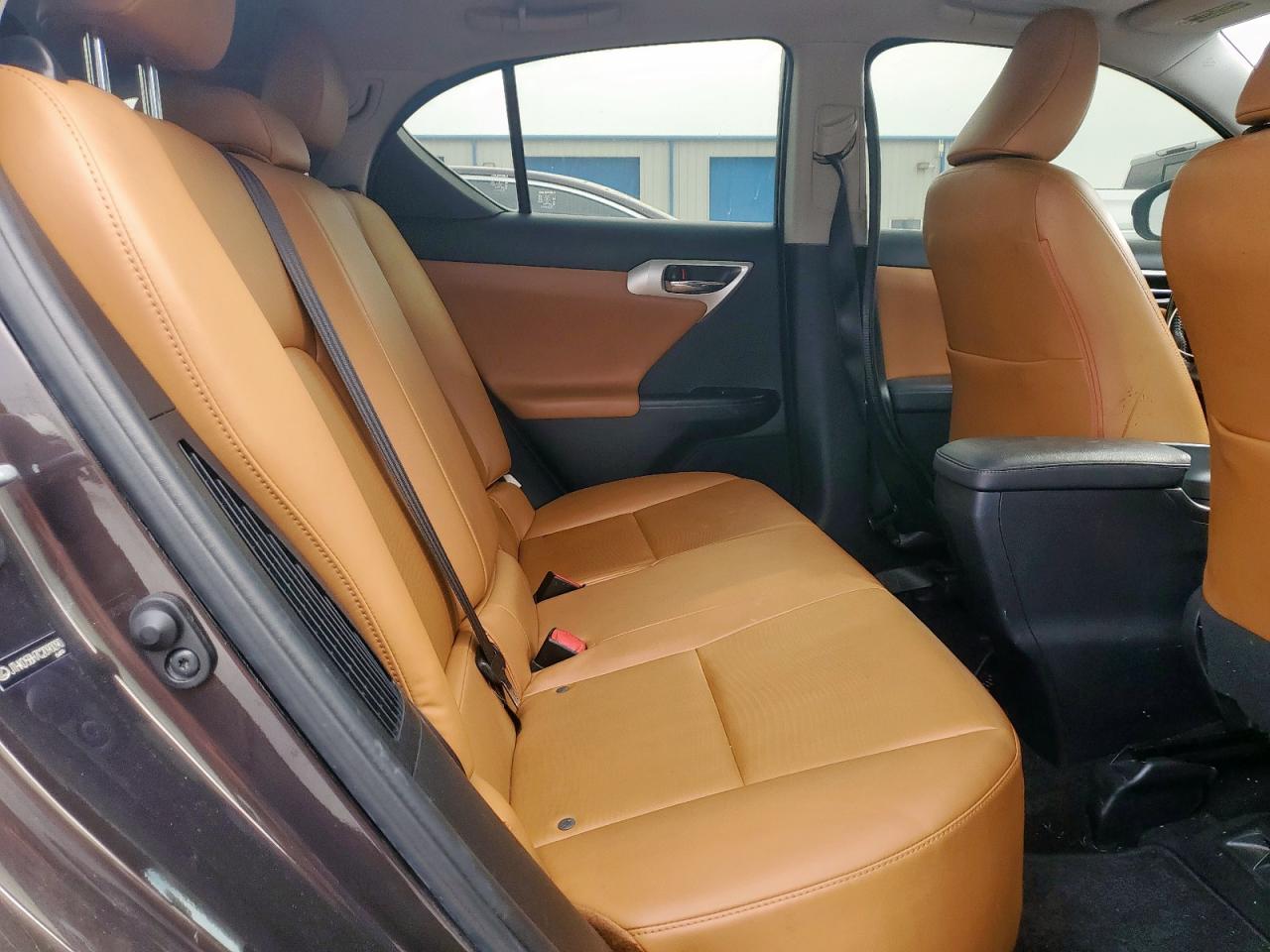 2012 Lexus Ct 200 Brown vin: JTHKD5BH7C2090090