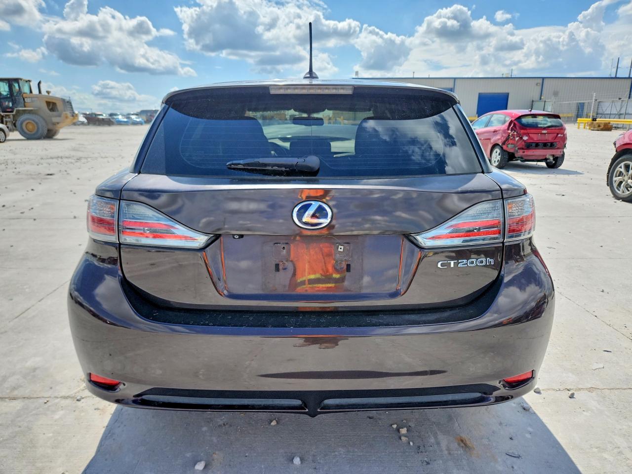 2012 Lexus Ct 200 Brown vin: JTHKD5BH7C2090090