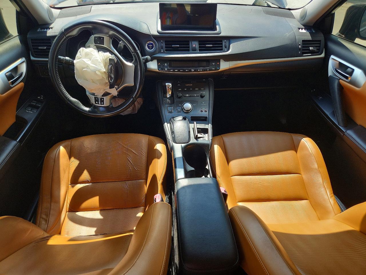 2012 Lexus Ct 200 Brown vin: JTHKD5BH7C2090090