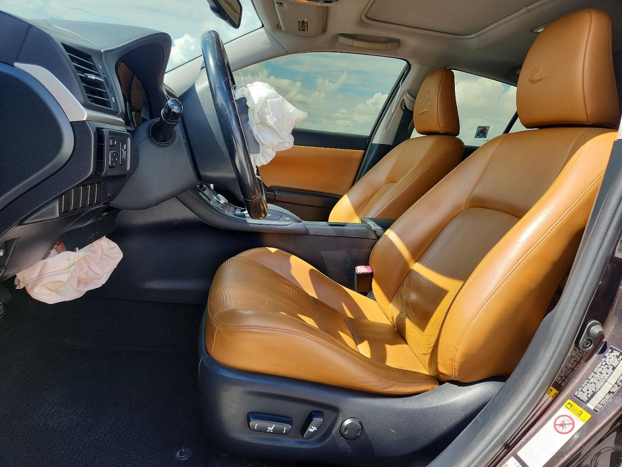 2012 Lexus Ct 200 Brown vin: JTHKD5BH7C2090090