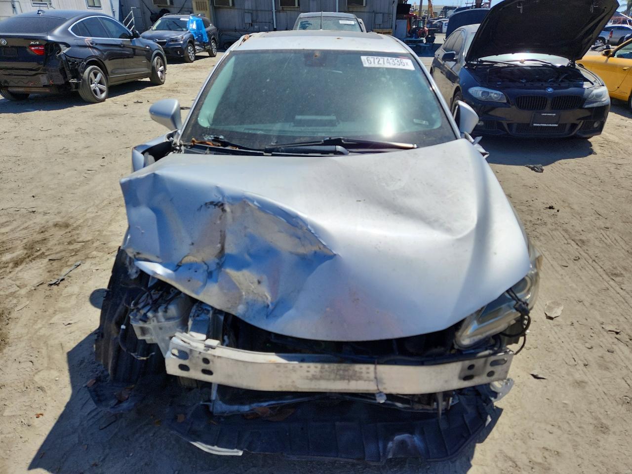 2012 Lexus Ct 200 Silver vin: JTHKD5BH7C2106322