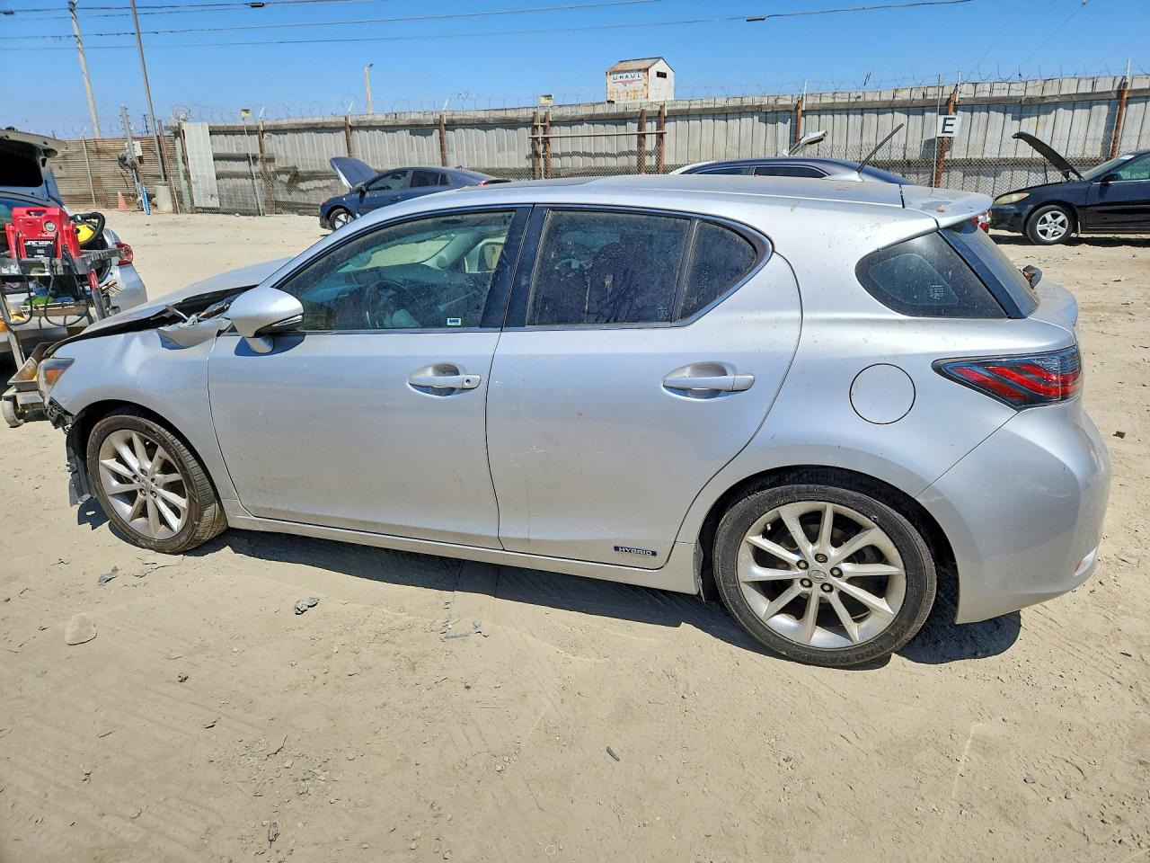2012 Lexus Ct 200 Silver vin: JTHKD5BH7C2106322