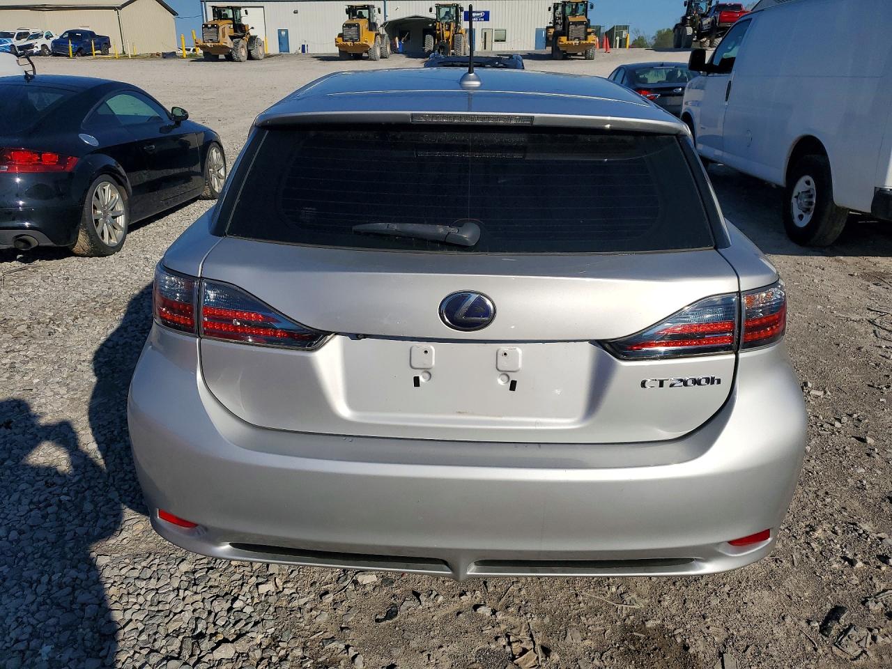 2012 Lexus Ct 200h Premium Gray vin: JTHKD5BH7C2111472