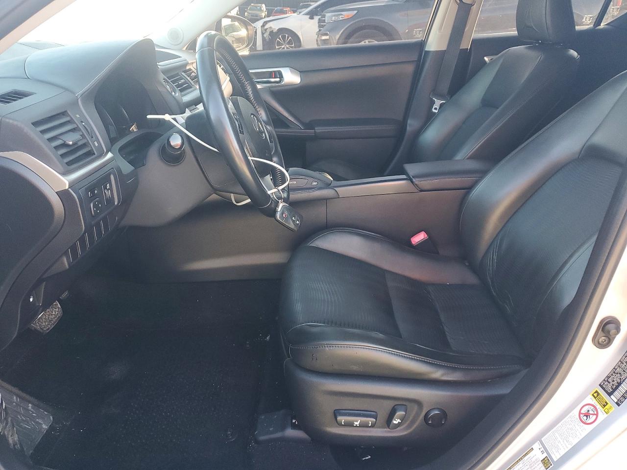2012 Lexus Ct 200h Premium Gray vin: JTHKD5BH7C2111472