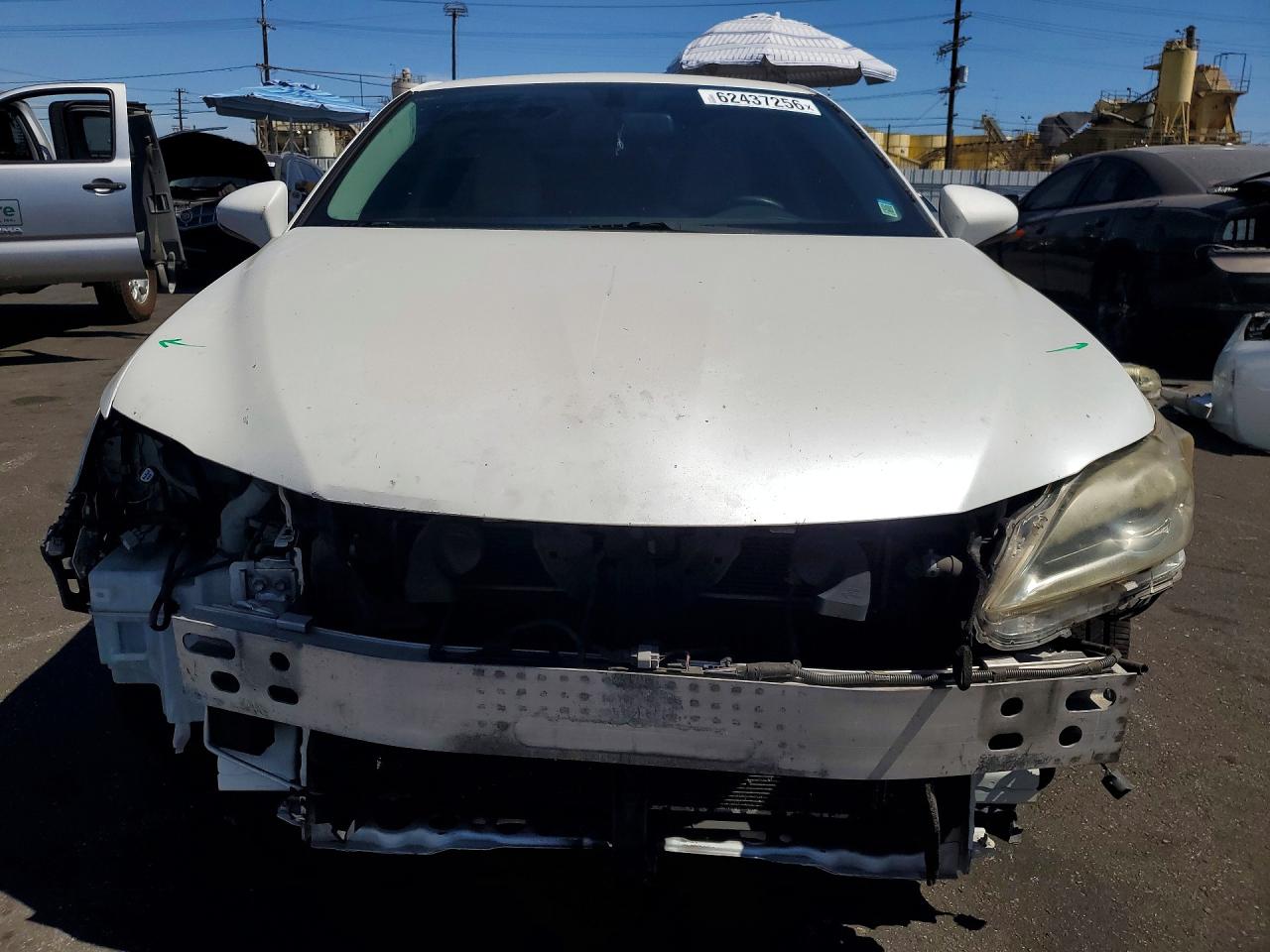 2013 Lexus Ct 200 White vin: JTHKD5BH7D2157952