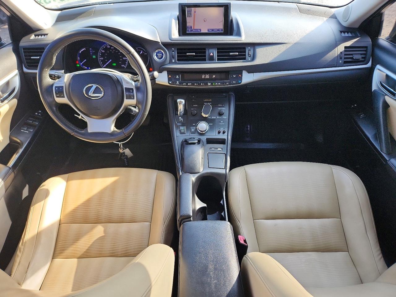 2013 Lexus Ct 200 Black vin: JTHKD5BH7D2163671