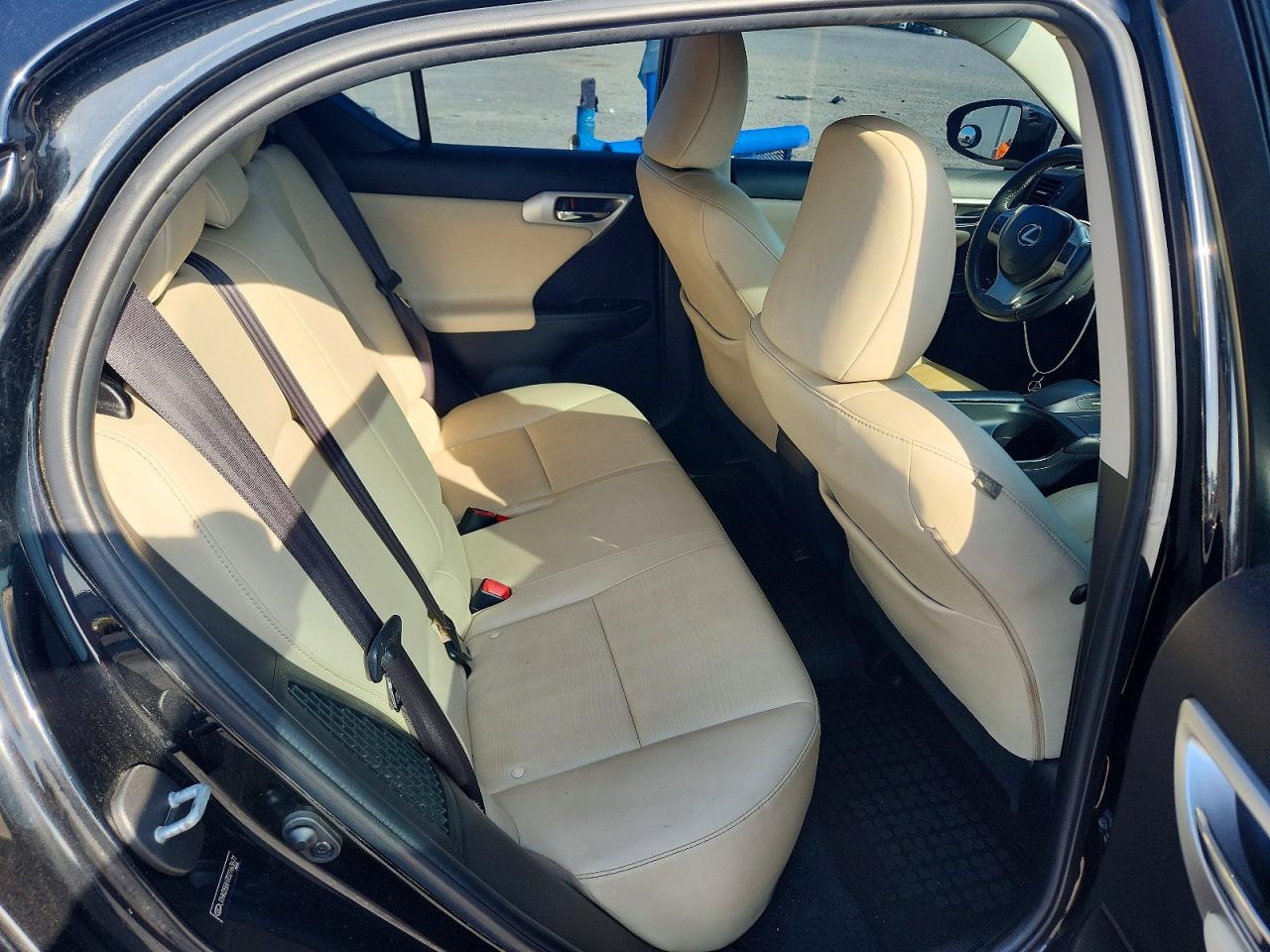 2013 Lexus Ct 200 Black vin: JTHKD5BH7D2163671