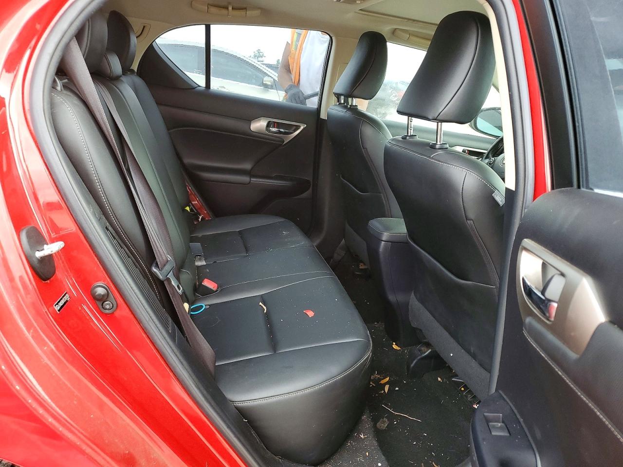 2014 Lexus Ct 200 Red vin: JTHKD5BH7E2201305
