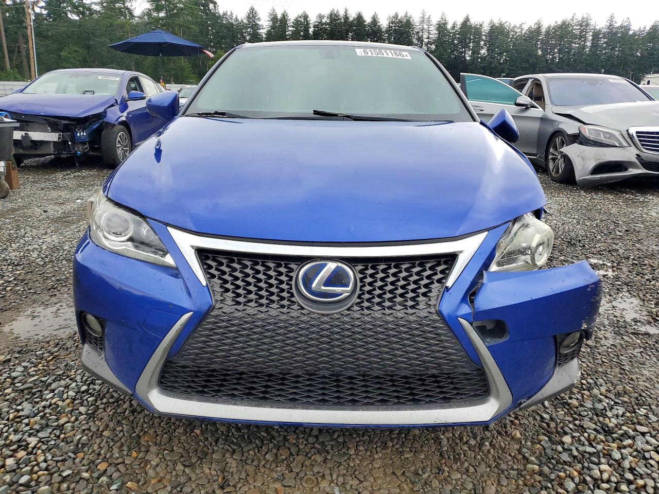 2015 Lexus Ct 200 Blue vin: JTHKD5BH7F2217764