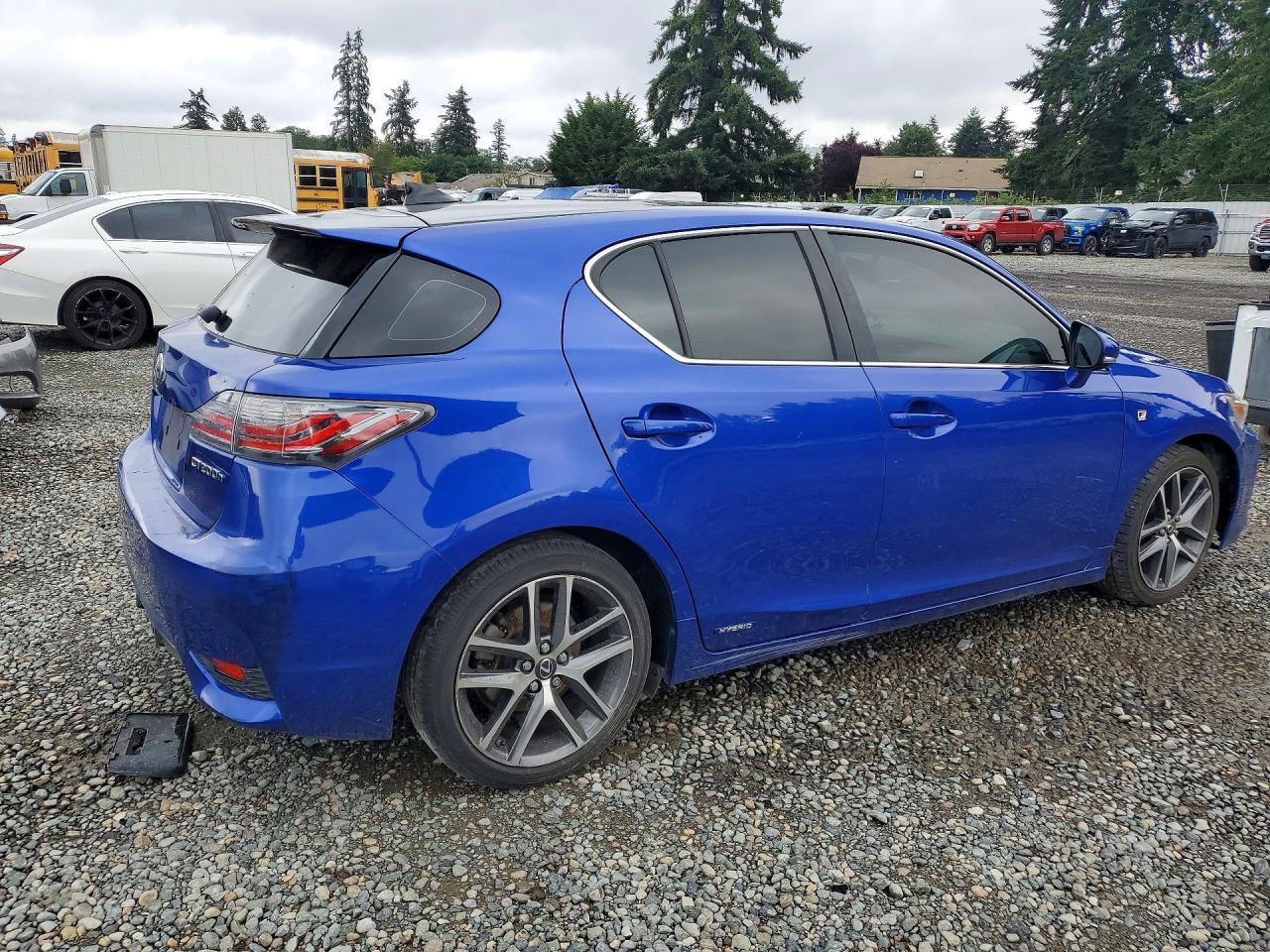 2015 Lexus Ct 200 Blue vin: JTHKD5BH7F2217764
