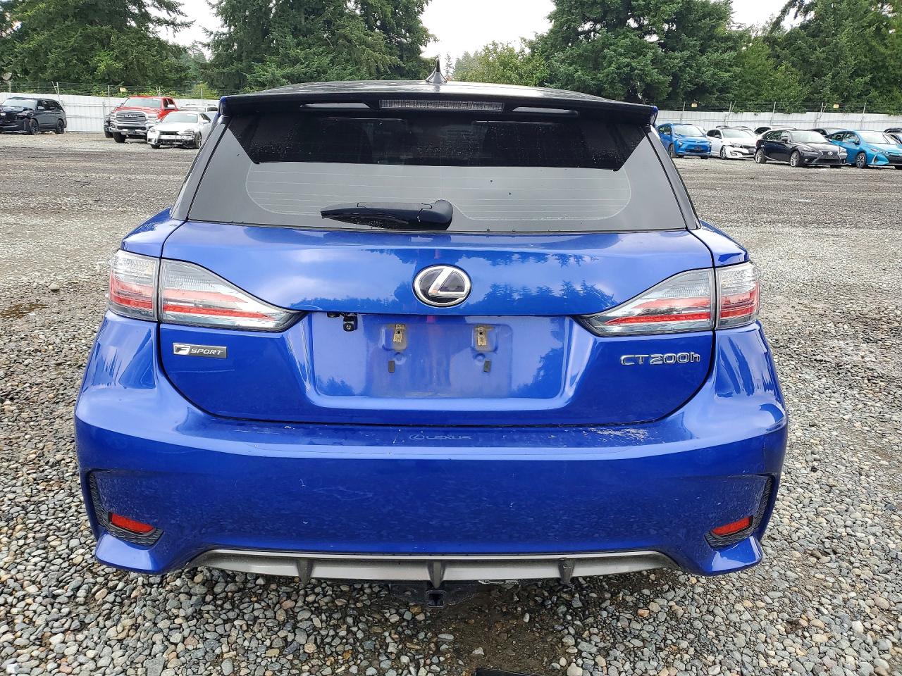 2015 Lexus Ct 200 Blue vin: JTHKD5BH7F2217764
