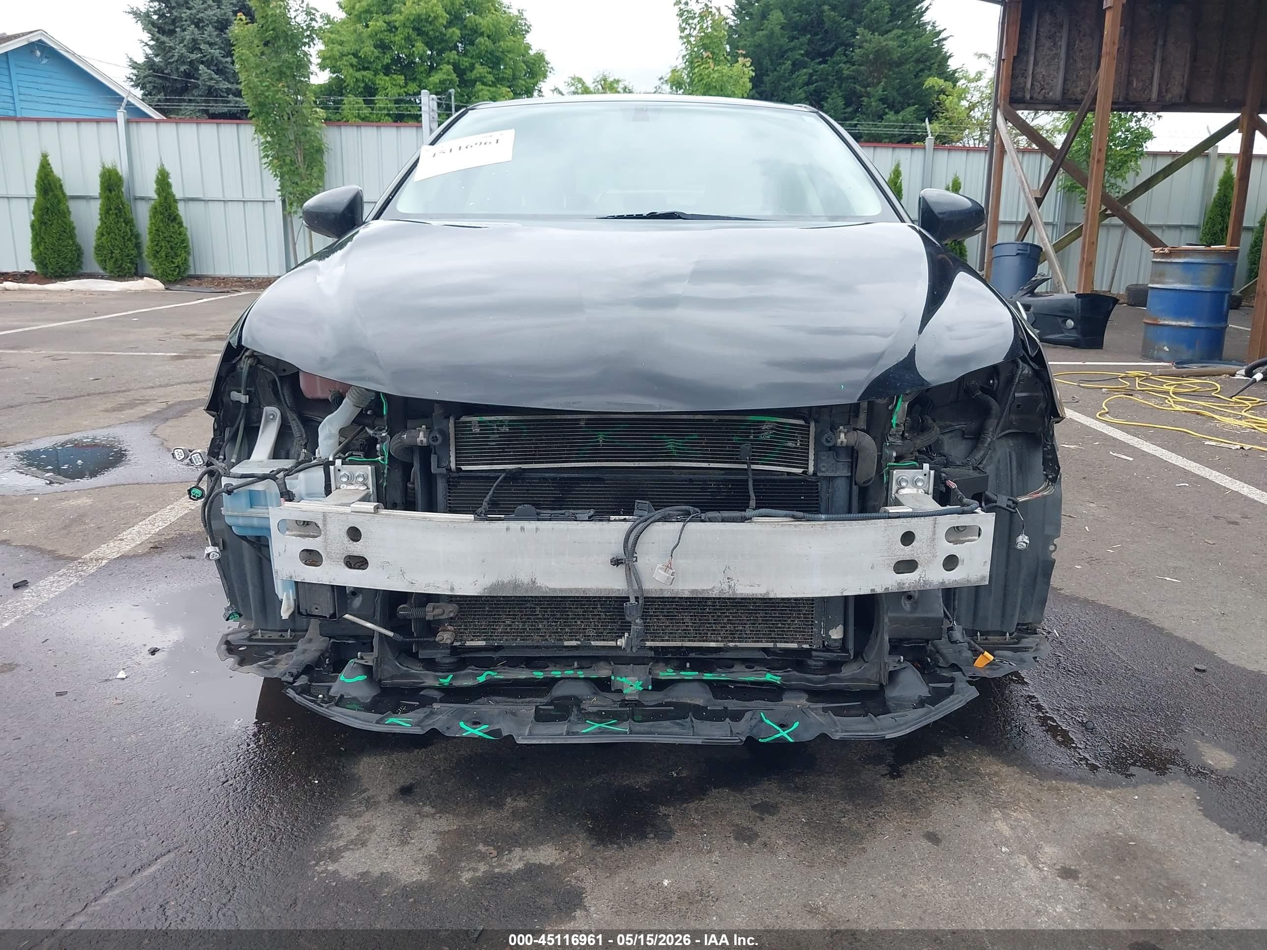 2015 Lexus Ct 200h Black vin: JTHKD5BH7F2233205