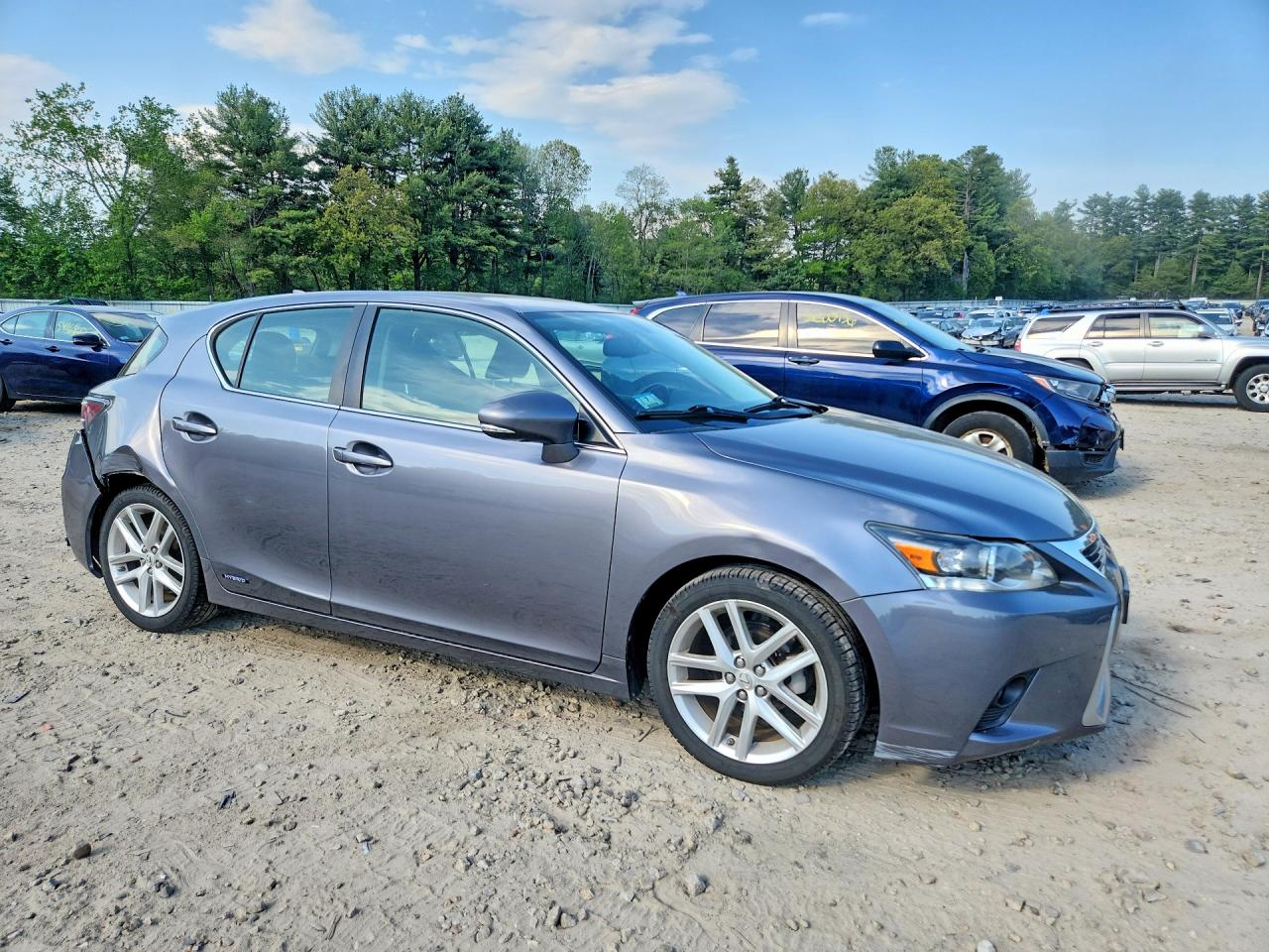 2015 Lexus Ct 200 Серый vin: JTHKD5BH7F2247170
