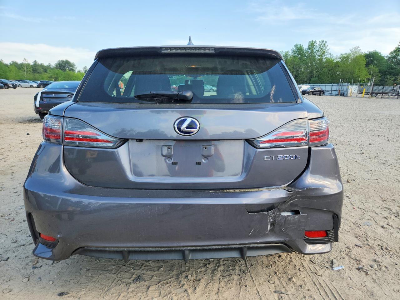 2015 Lexus Ct 200 Серый vin: JTHKD5BH7F2247170