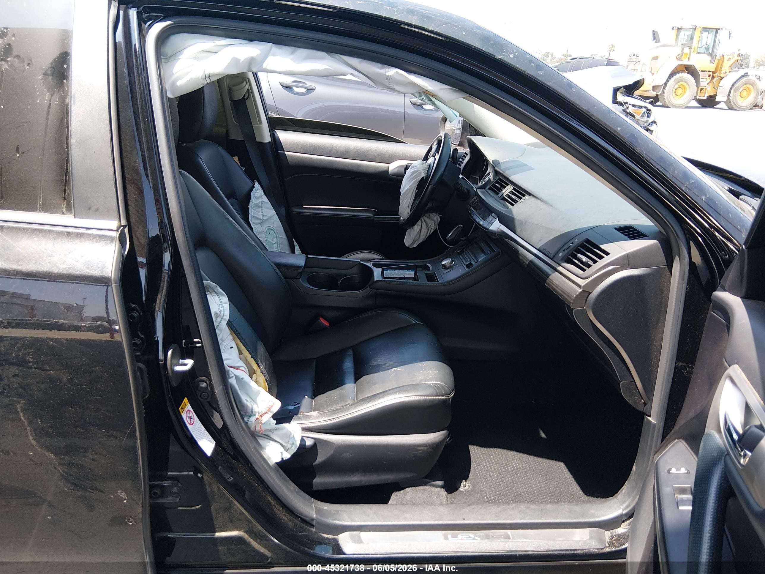 2016 Lexus Ct 200h   Black vin: JTHKD5BH7G2254895