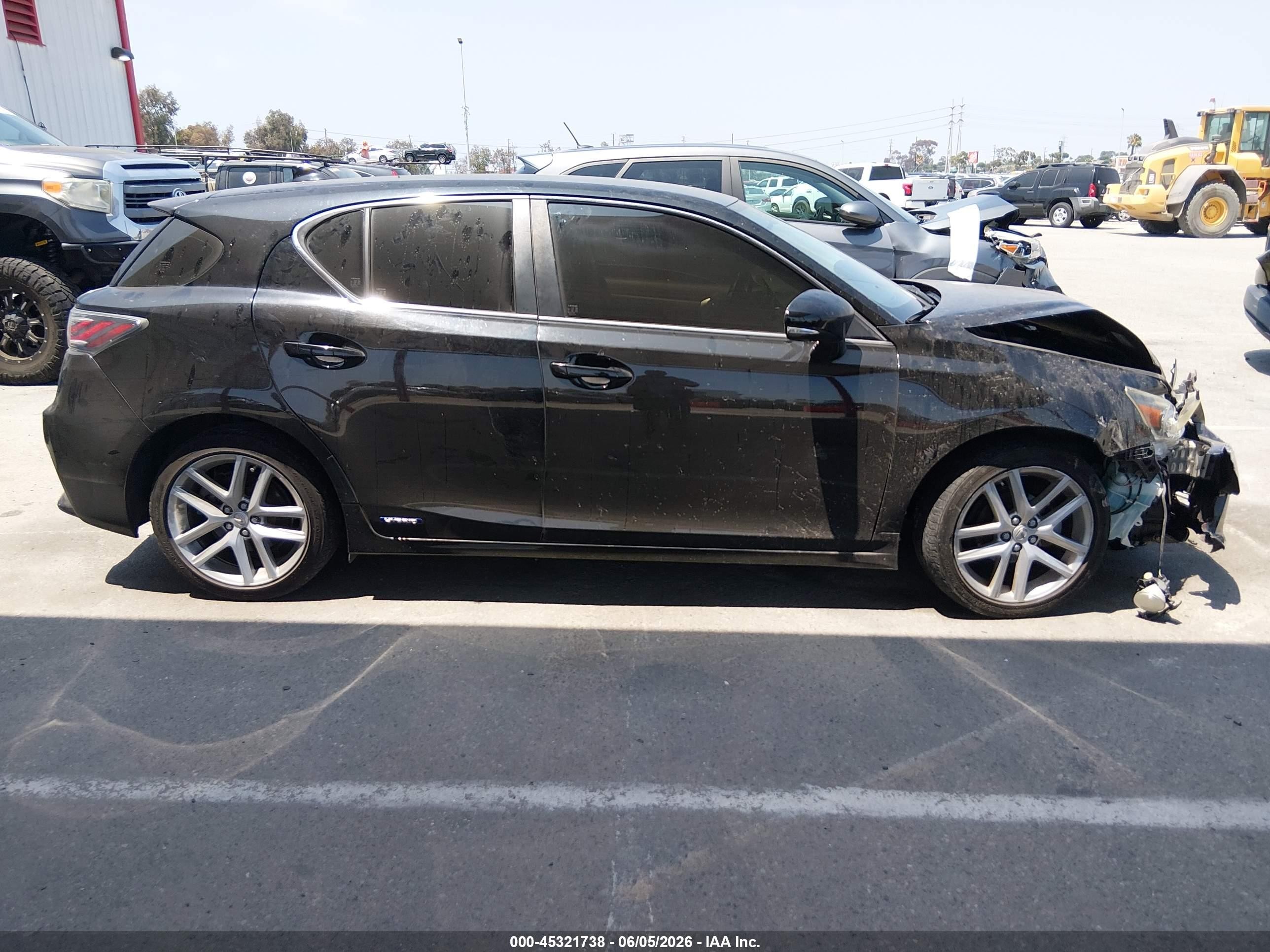 2016 Lexus Ct 200h   Black vin: JTHKD5BH7G2254895