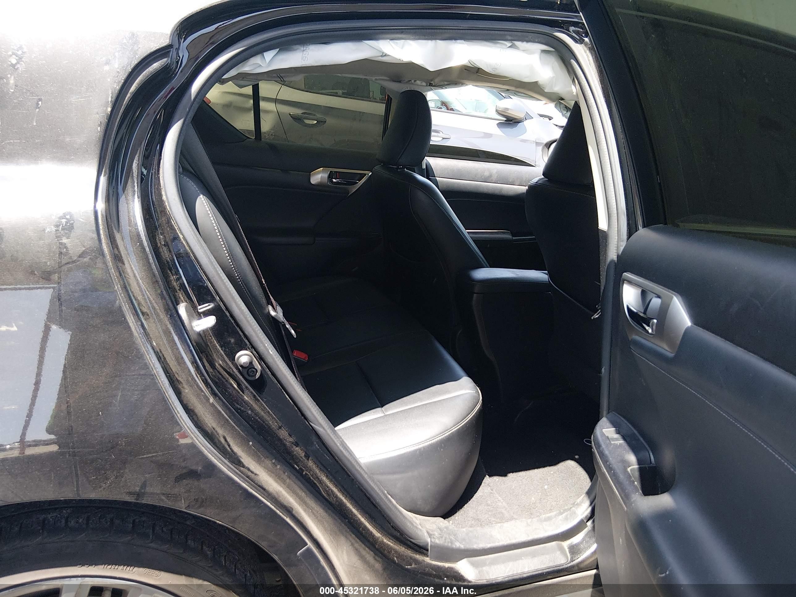2016 Lexus Ct 200h   Black vin: JTHKD5BH7G2254895