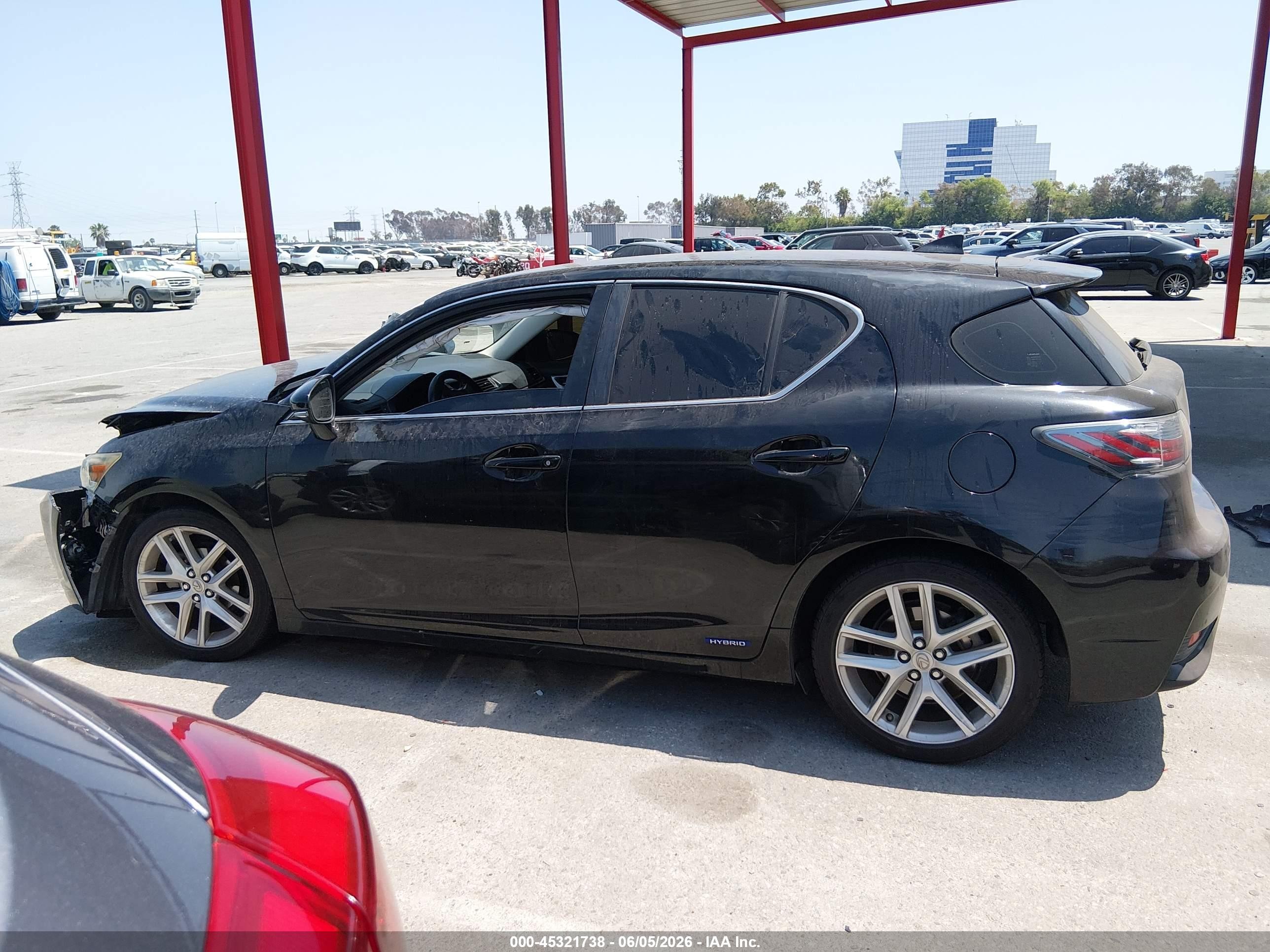 2016 Lexus Ct 200h   Black vin: JTHKD5BH7G2254895