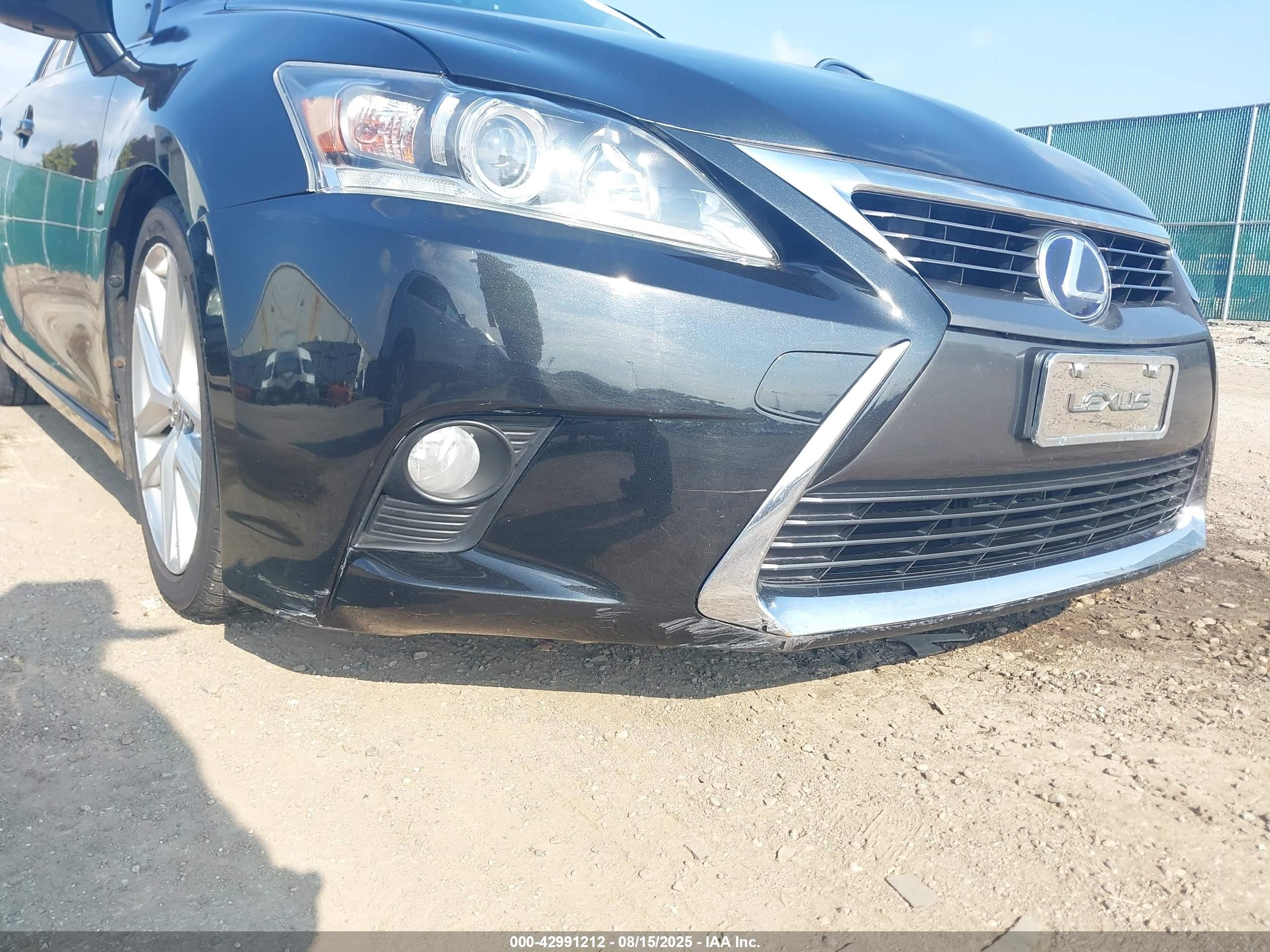 2017 Lexus Ct 200h   Black vin: JTHKD5BH7H2282097