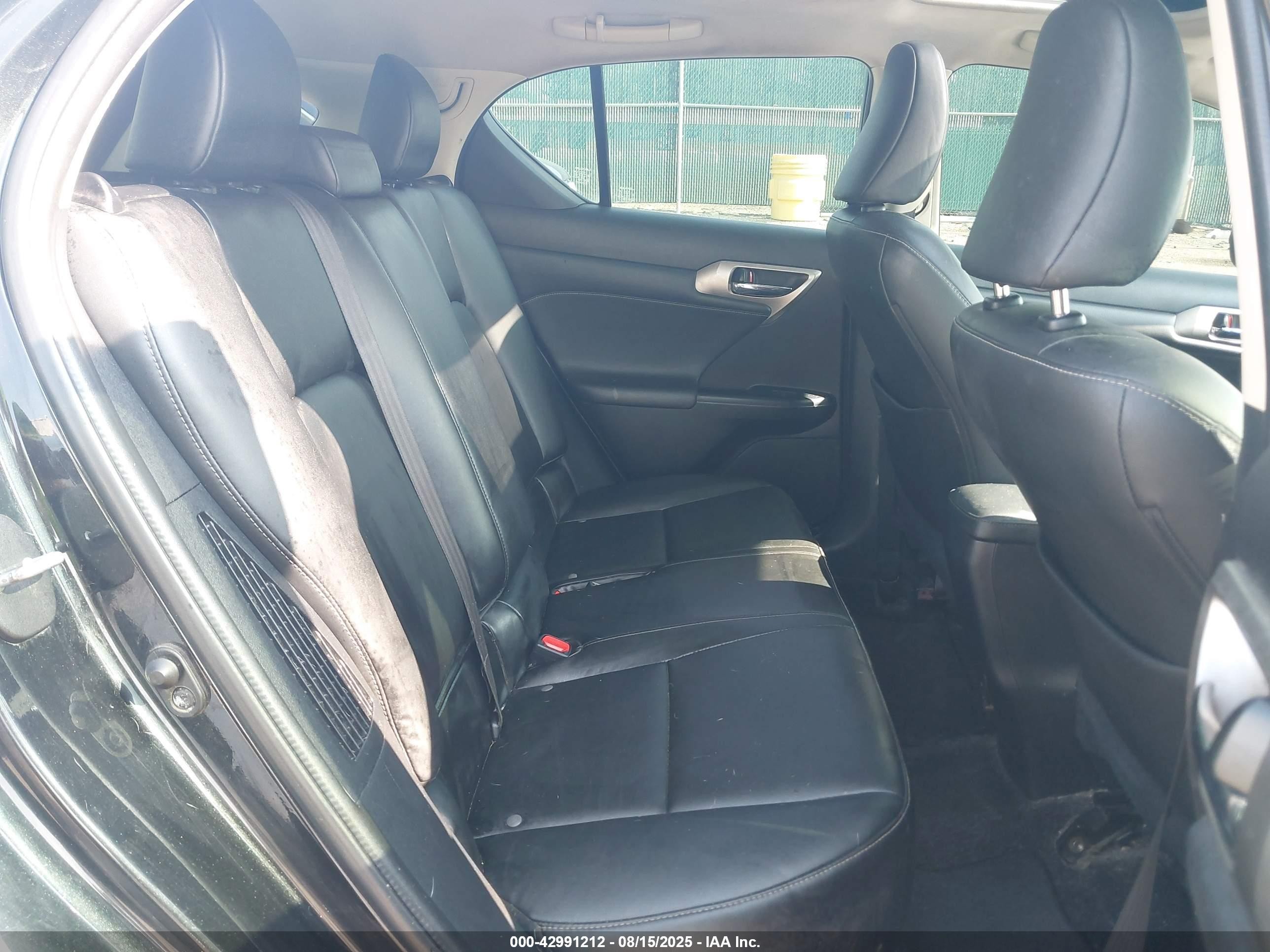 2017 Lexus Ct 200h   Black vin: JTHKD5BH7H2282097