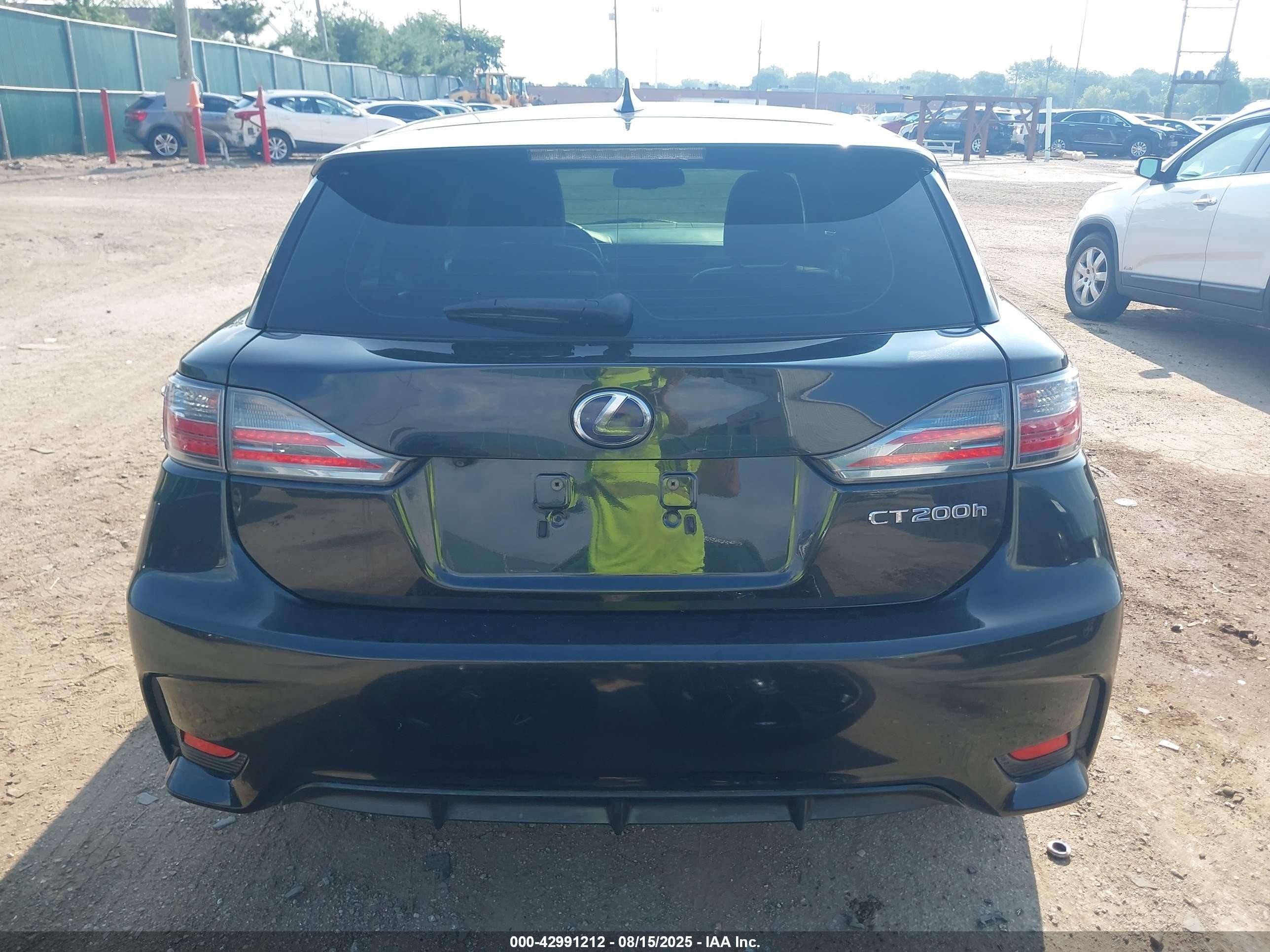 2017 Lexus Ct 200h   Black vin: JTHKD5BH7H2282097