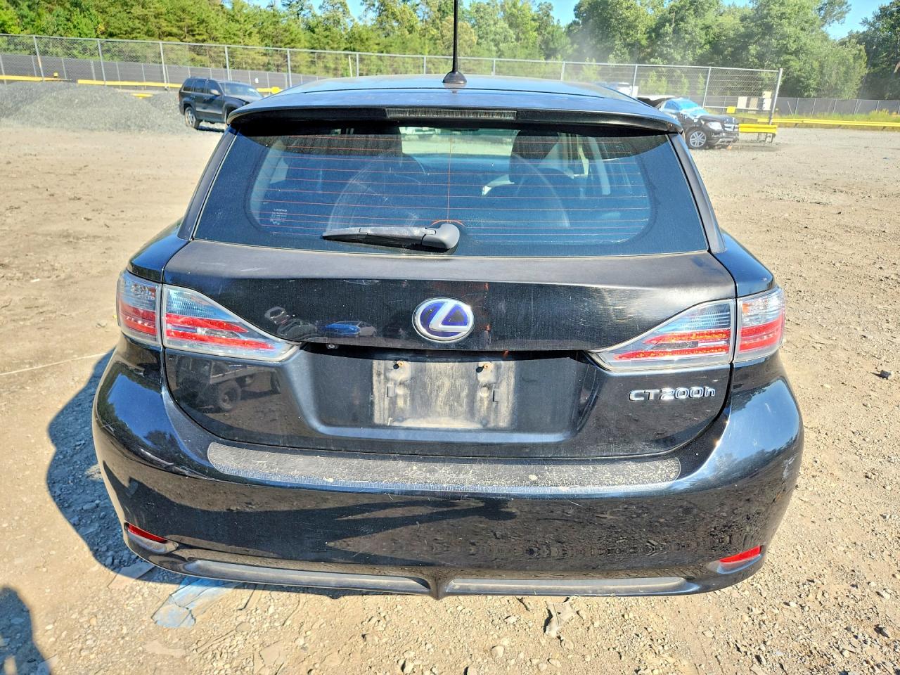 2011 Lexus Ct 200 Black vin: JTHKD5BH8B2037283