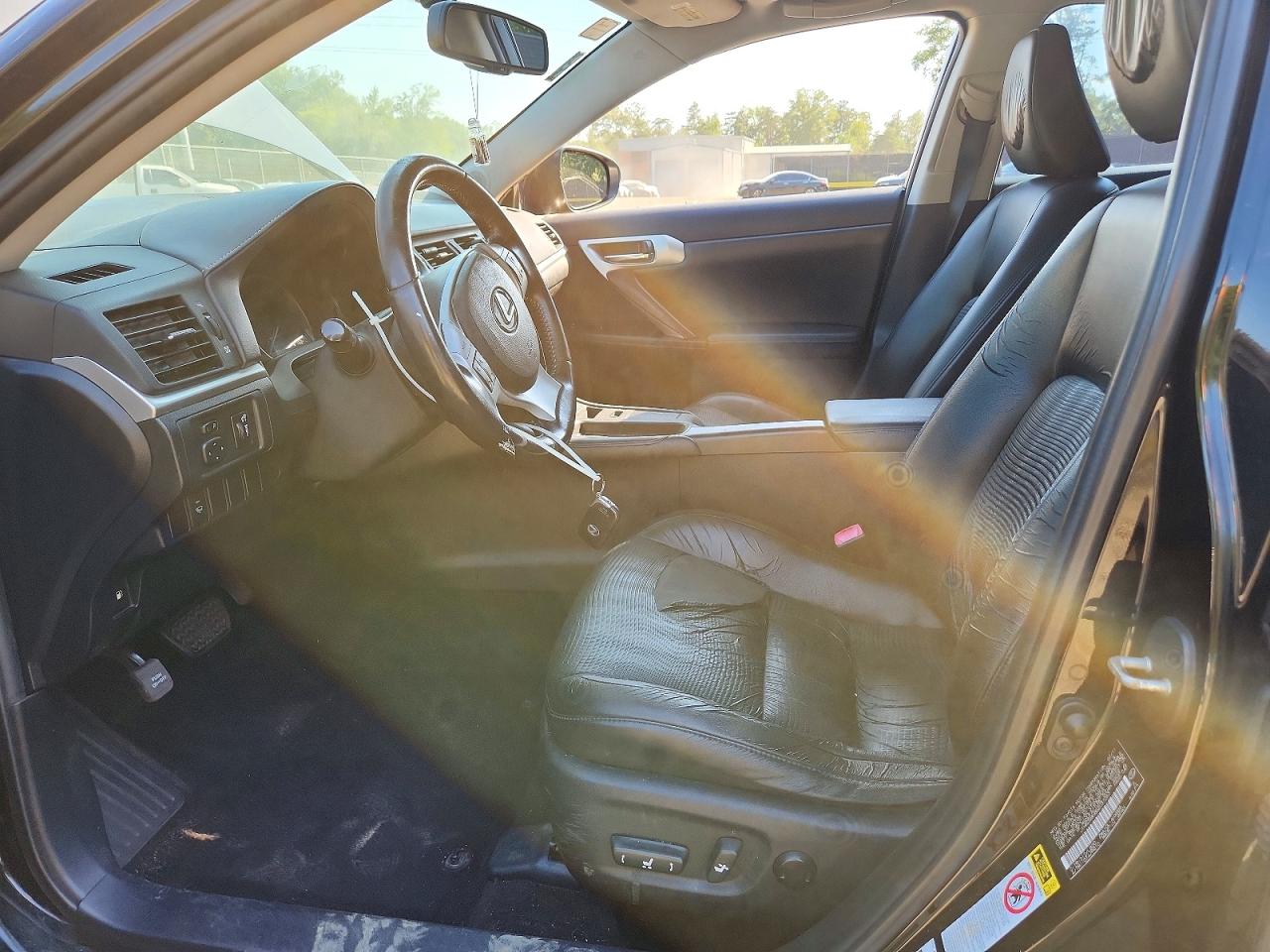 2011 Lexus Ct 200 Black vin: JTHKD5BH8B2037283