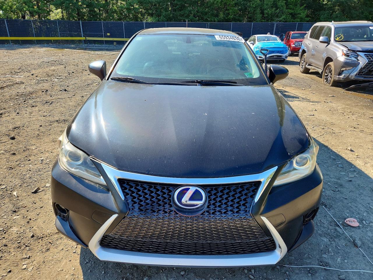 2011 Lexus Ct 200 Black vin: JTHKD5BH8B2037283