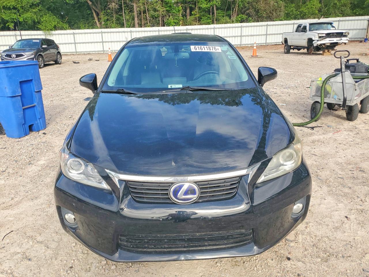 2011 Lexus Ct 200 Black vin: JTHKD5BH8B2039034