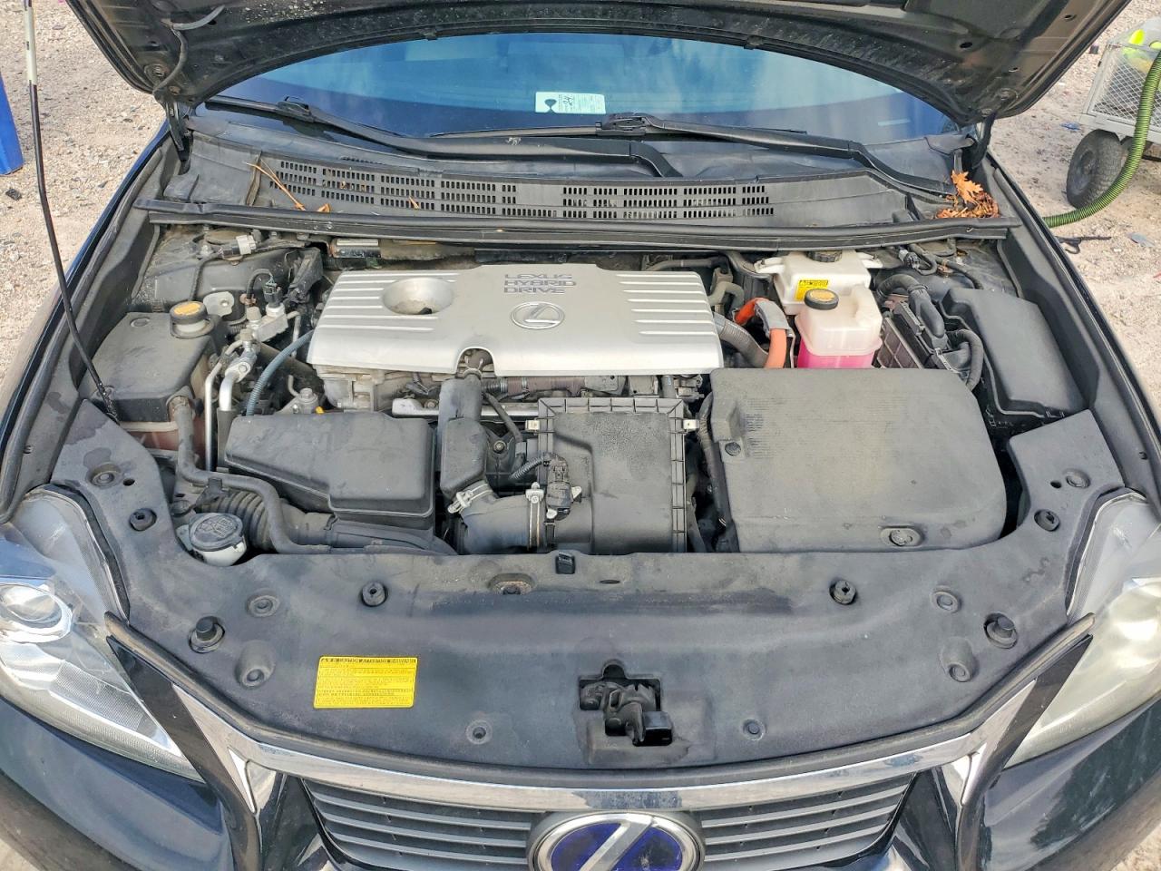 2011 Lexus Ct 200 Black vin: JTHKD5BH8B2039034