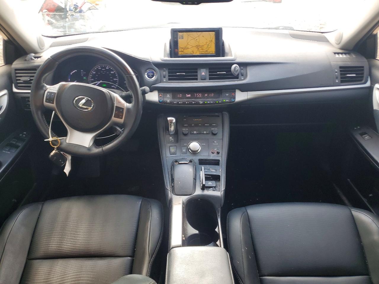 2011 Lexus Ct 200 Black vin: JTHKD5BH8B2039034