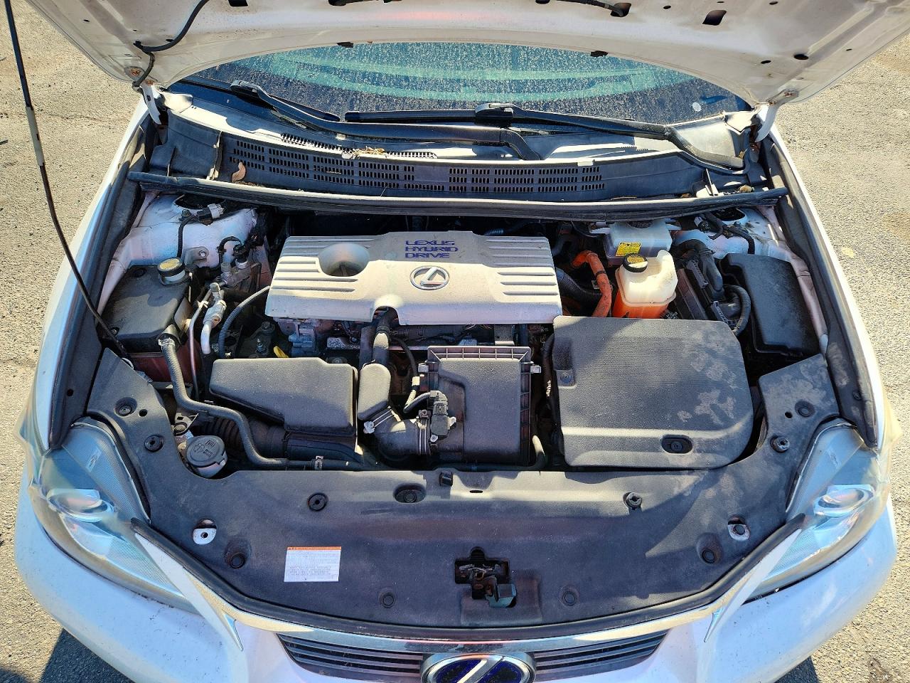 2011 Lexus Ct 200 White vin: JTHKD5BH8B2045612