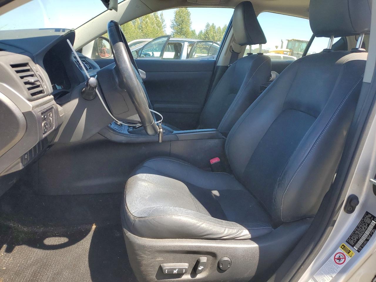 2012 Lexus Ct 200 Silver vin: JTHKD5BH8C2069801