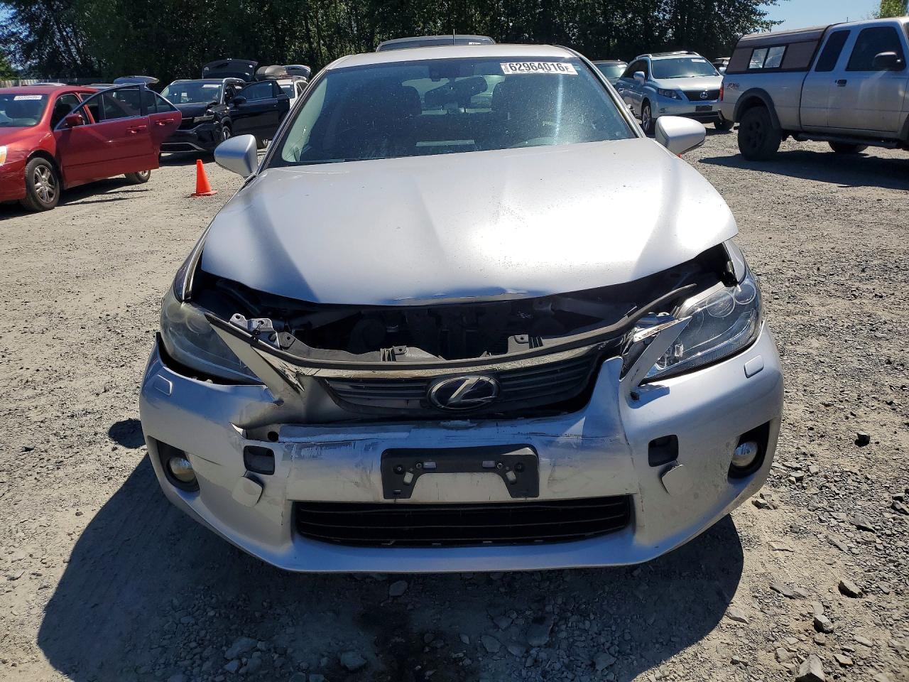 2012 Lexus Ct 200 Silver vin: JTHKD5BH8C2069801