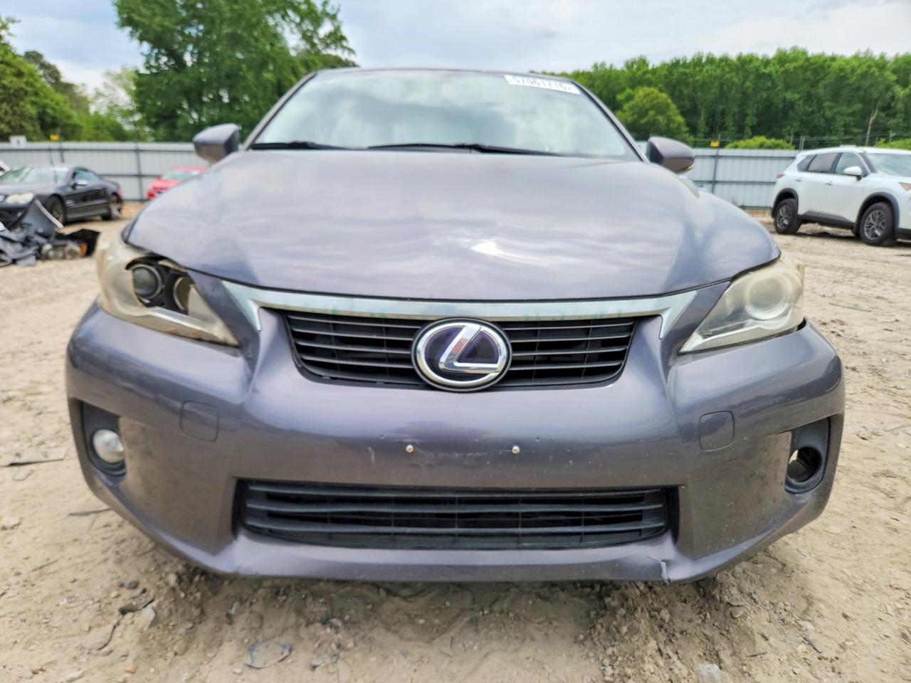 2012 Lexus Ct 200 Серый vin: JTHKD5BH8C2082760