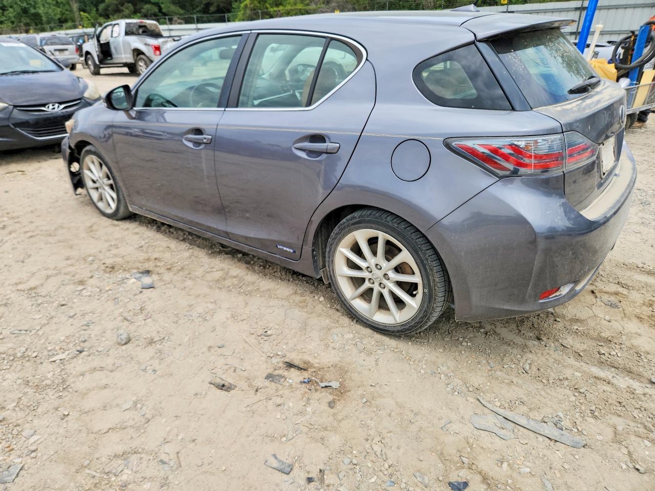 2012 Lexus Ct 200 Серый vin: JTHKD5BH8C2082760