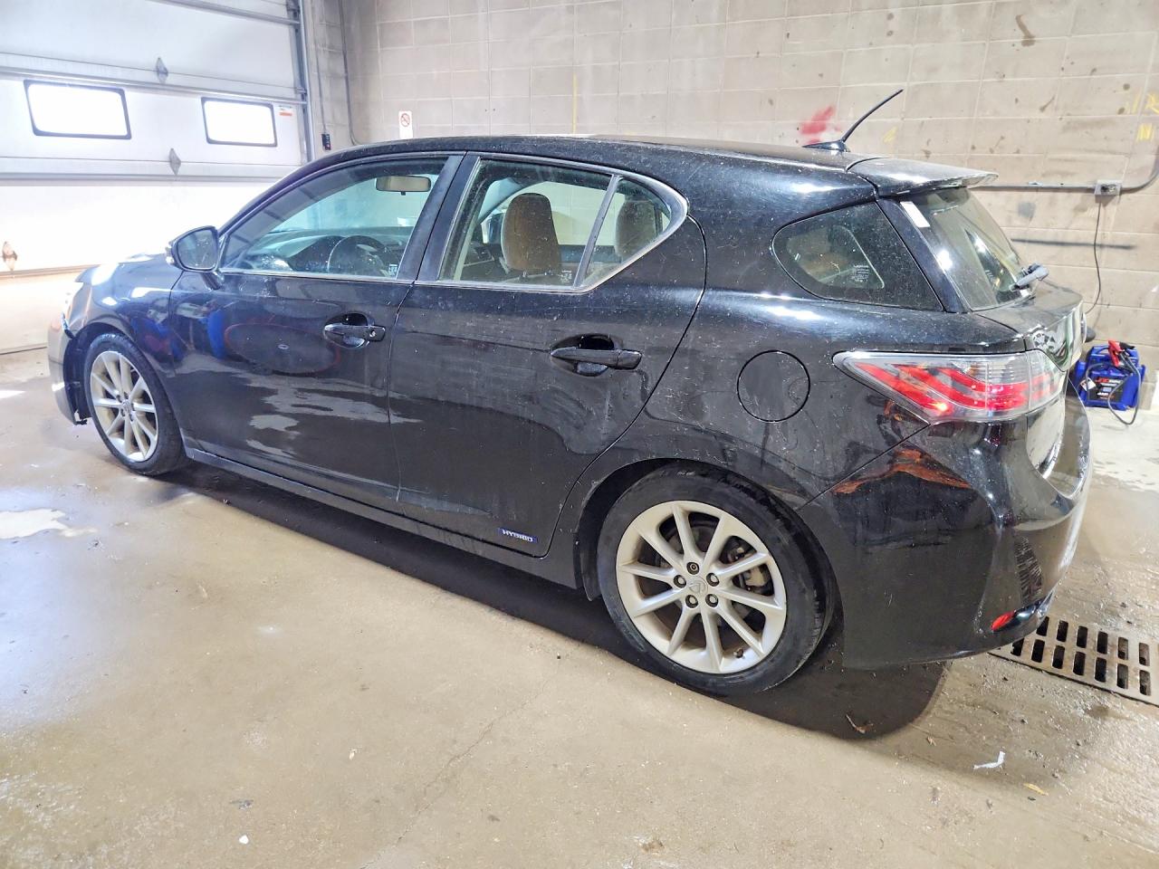 2012 Lexus Ct 200 Black vin: JTHKD5BH8C2087778